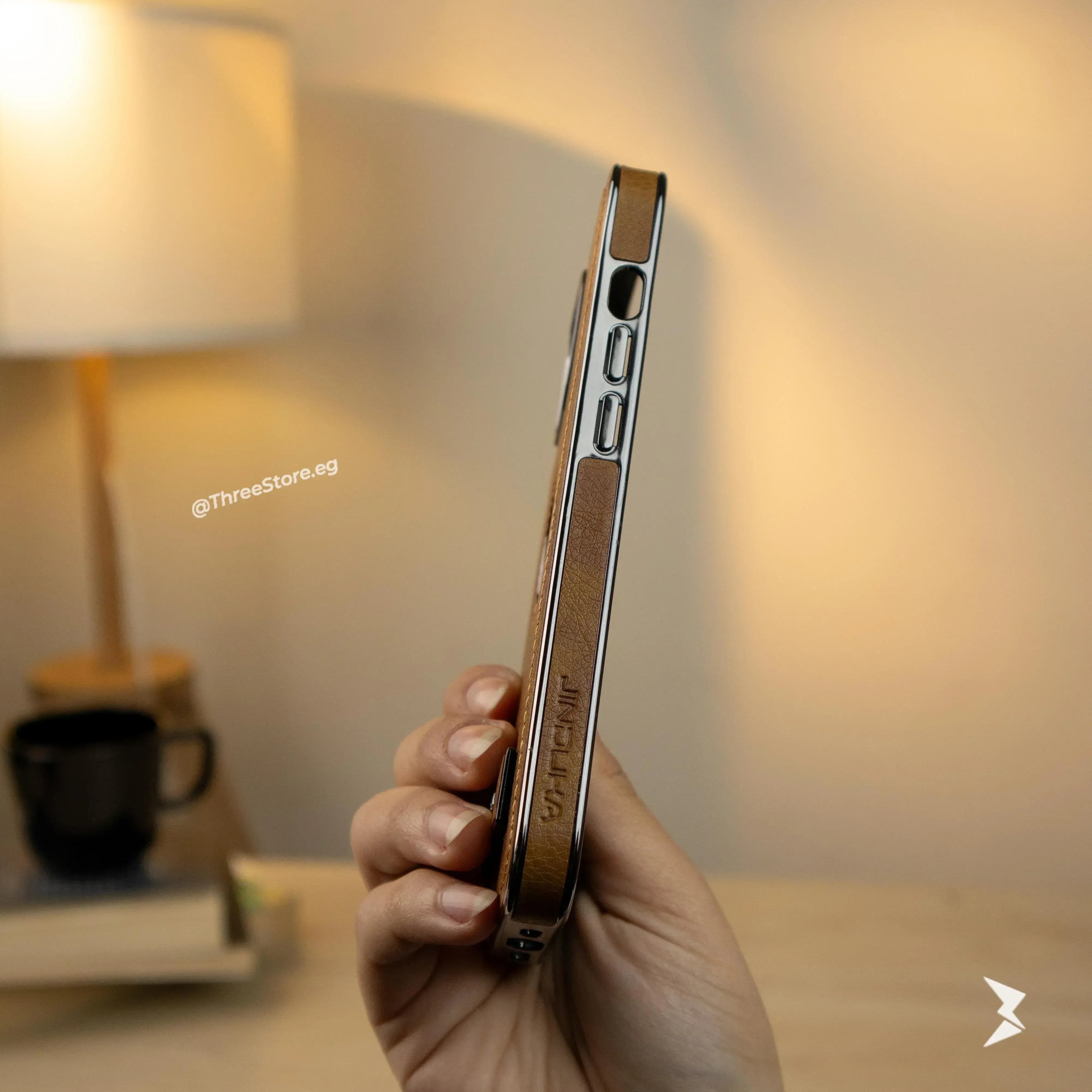 Jinduka Leather Case iPhone 13 - Three