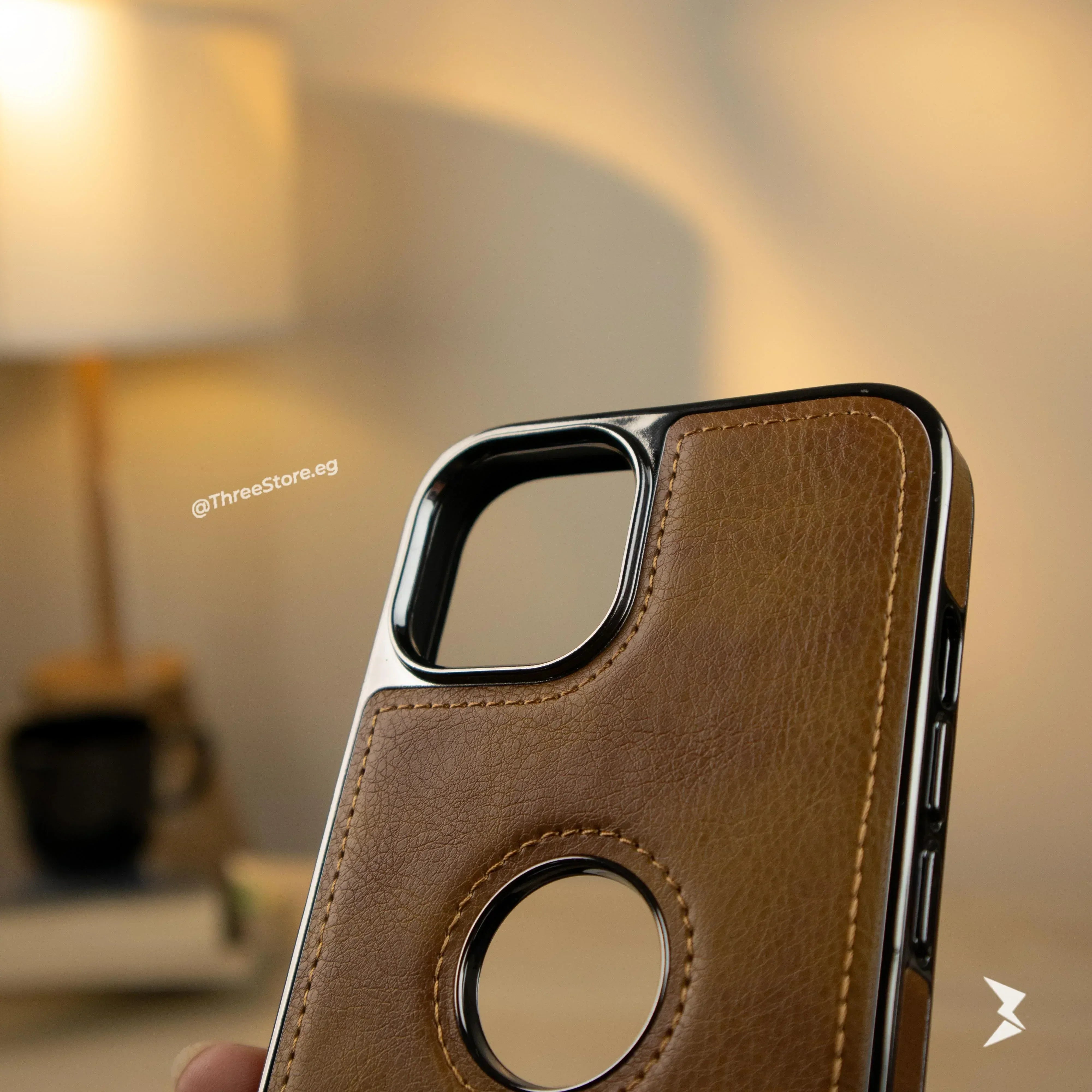 Jinduka Leather Case iPhone 13 - Three