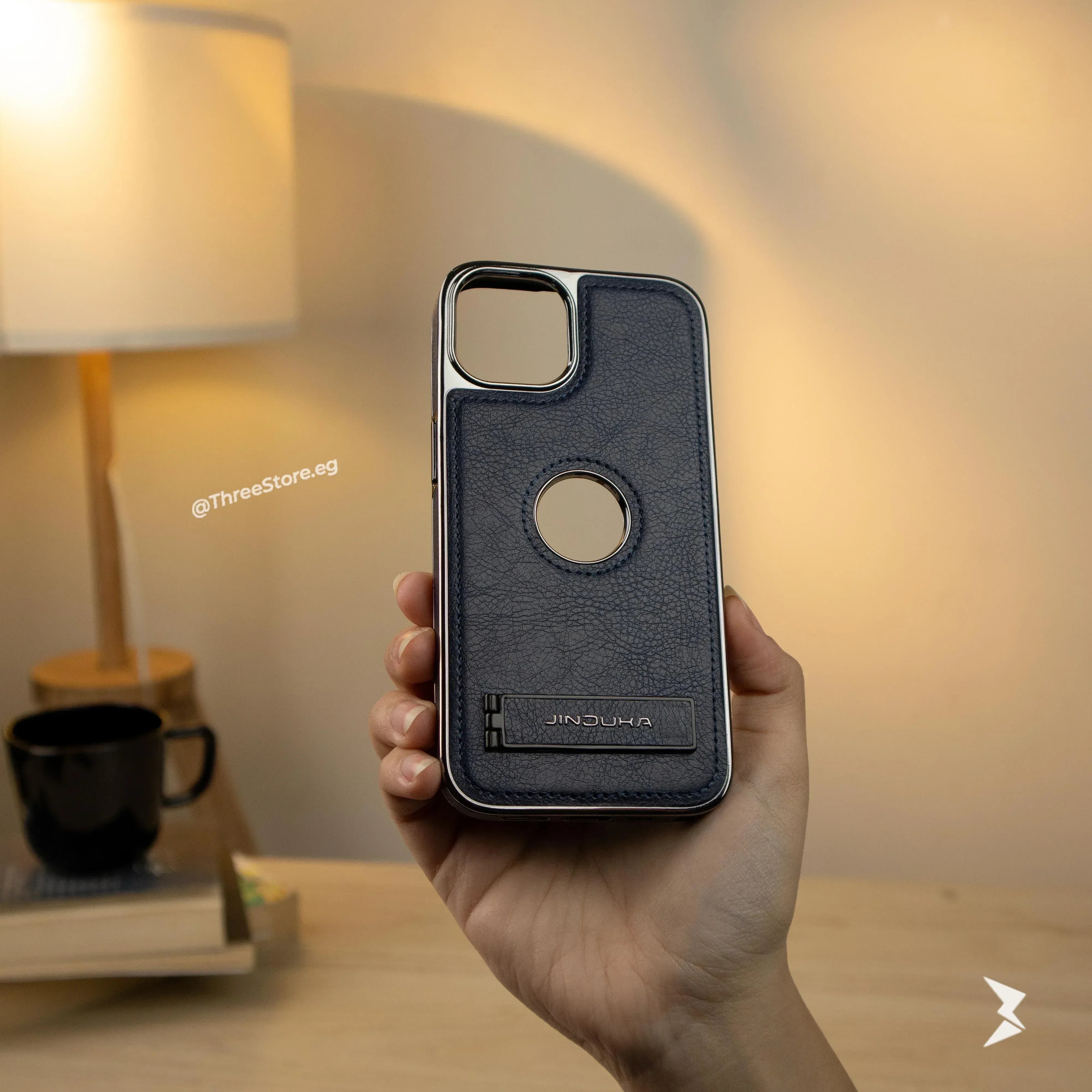 Jinduka Leather Case iPhone 13 - Three