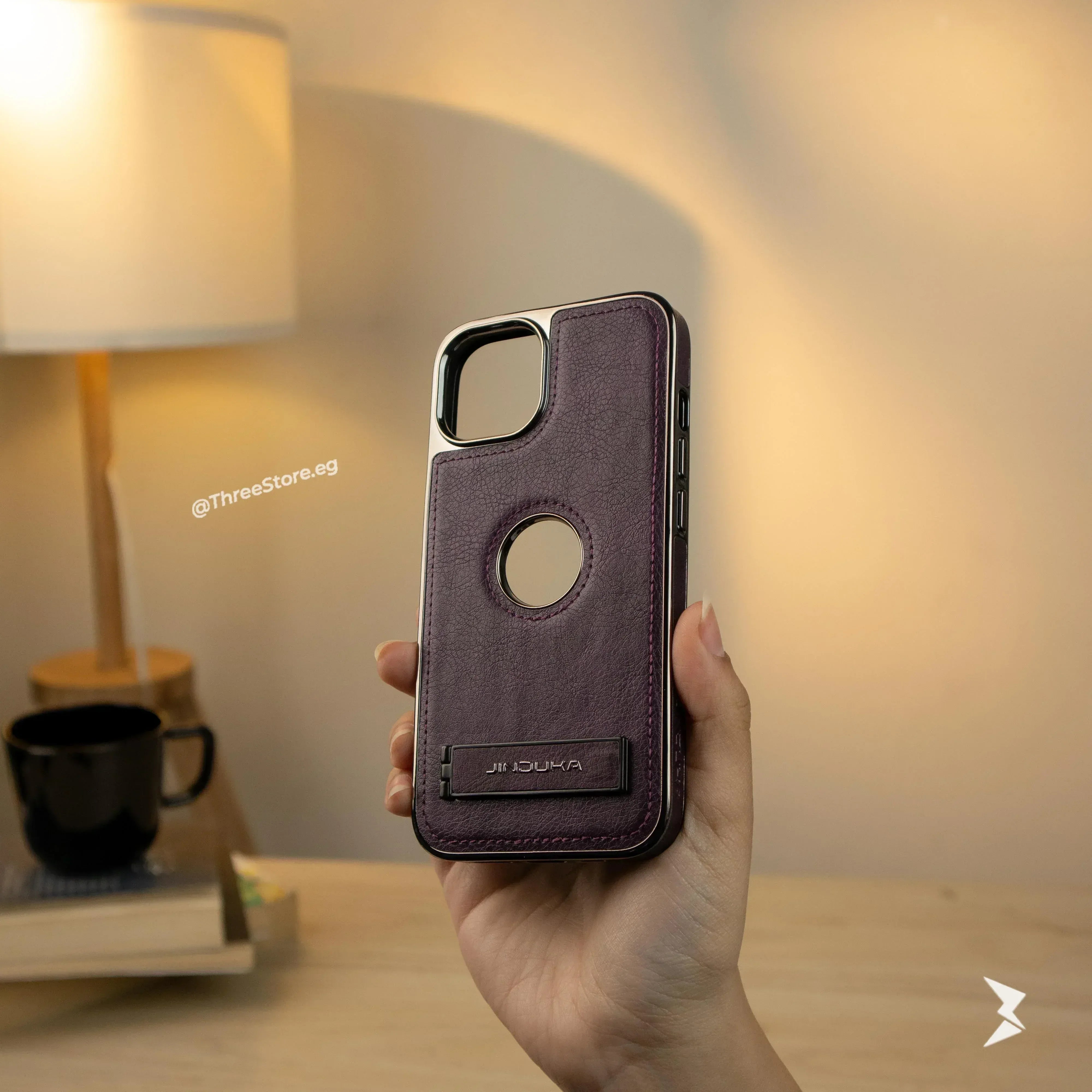 Jinduka Leather Case iPhone 13 - Three