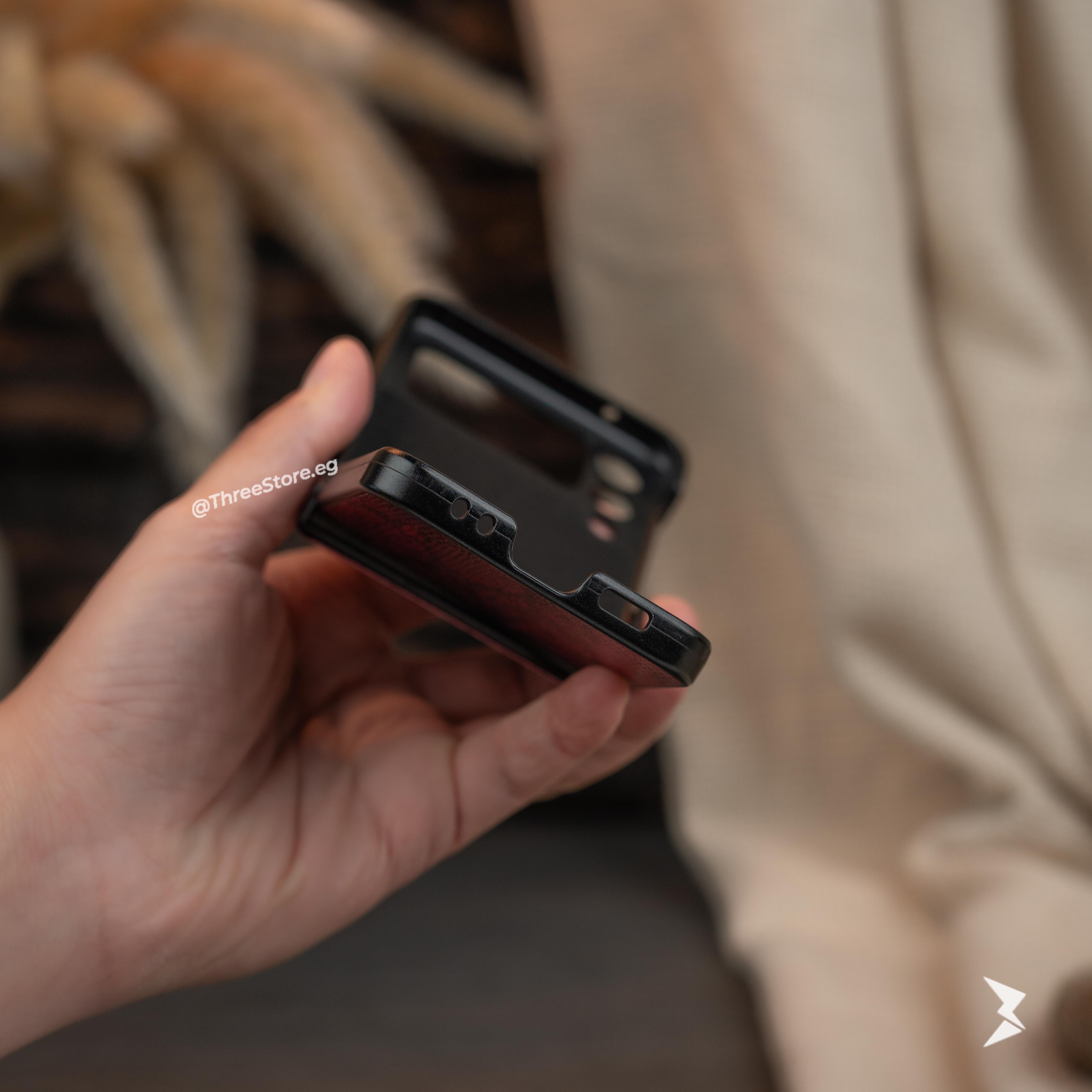 Snake Leather Case Samsung Flip 3