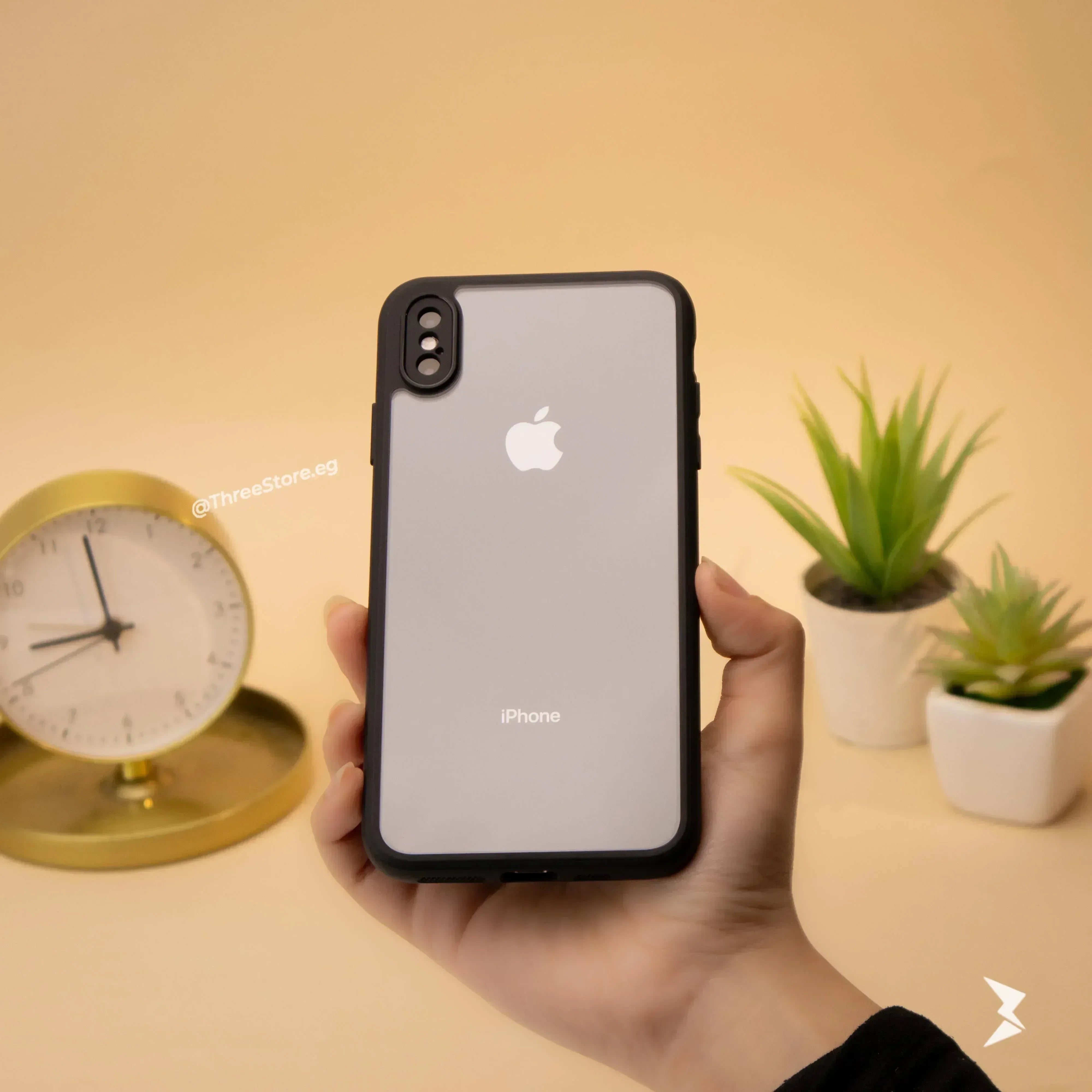 TPU Camera Protection Case iPhone X - Three