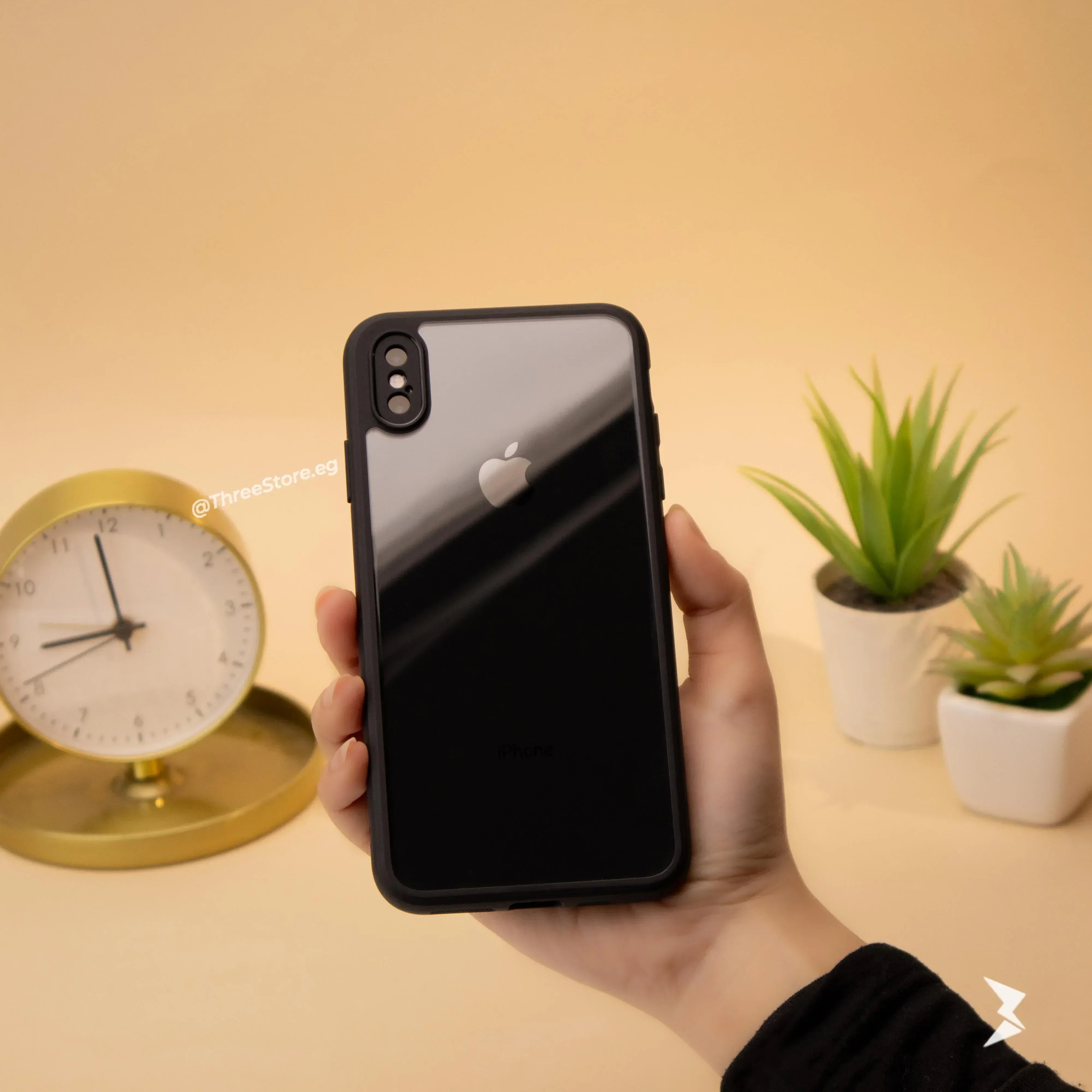 TPU Camera Protection Case iPhone X - Three