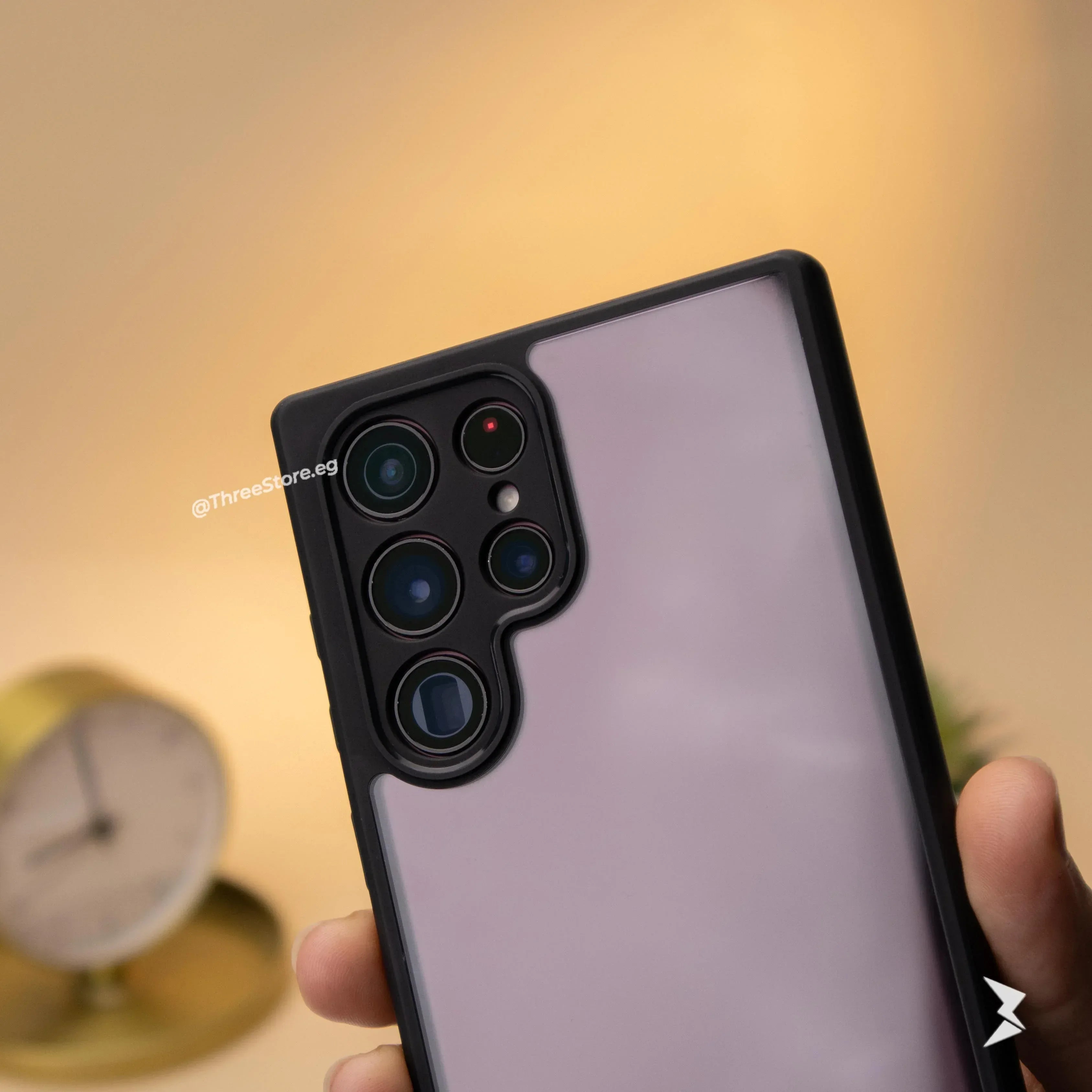 TPU Camera Protection Case Samsung S22 Ultra - Three