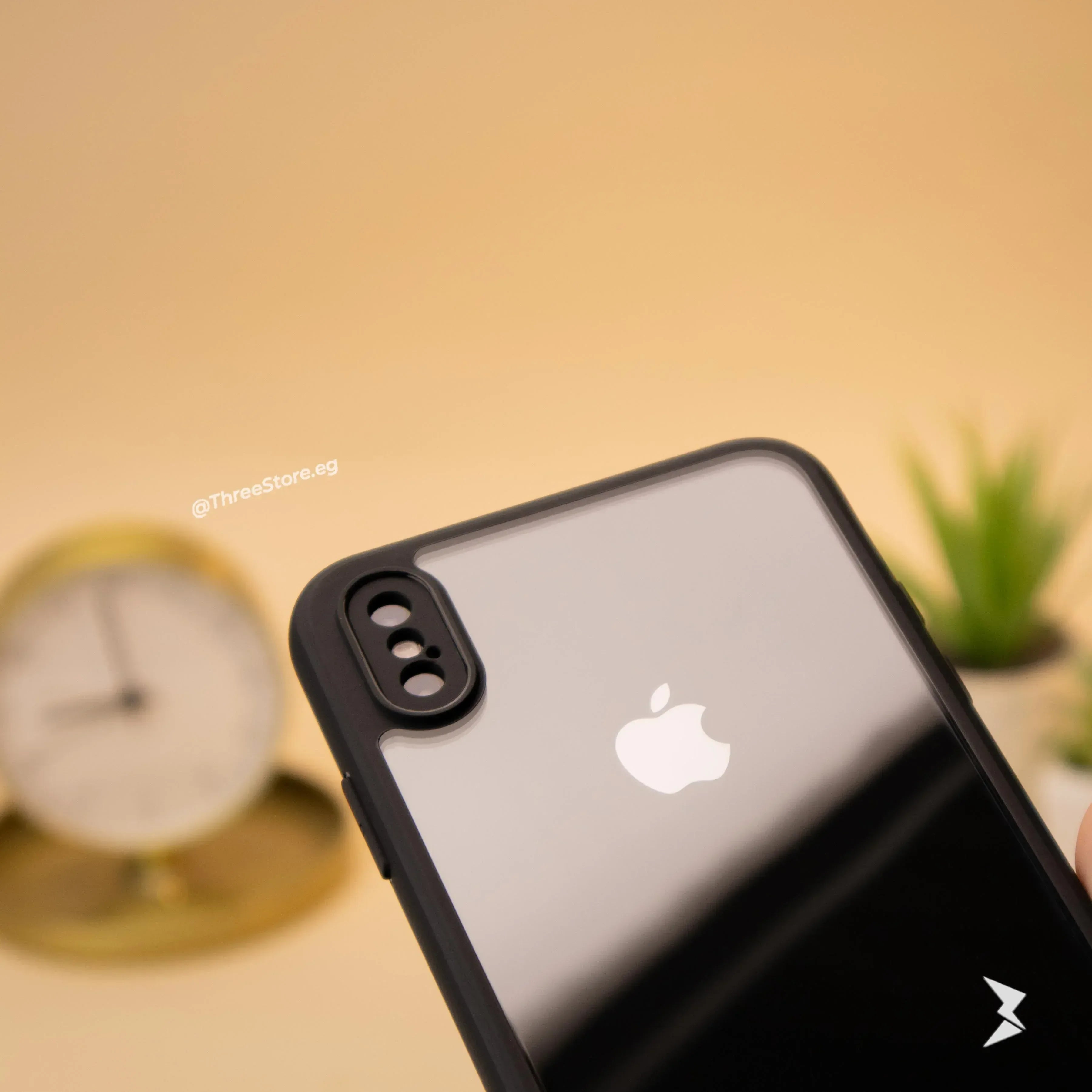 TPU Camera Protection Case iPhone X - Three