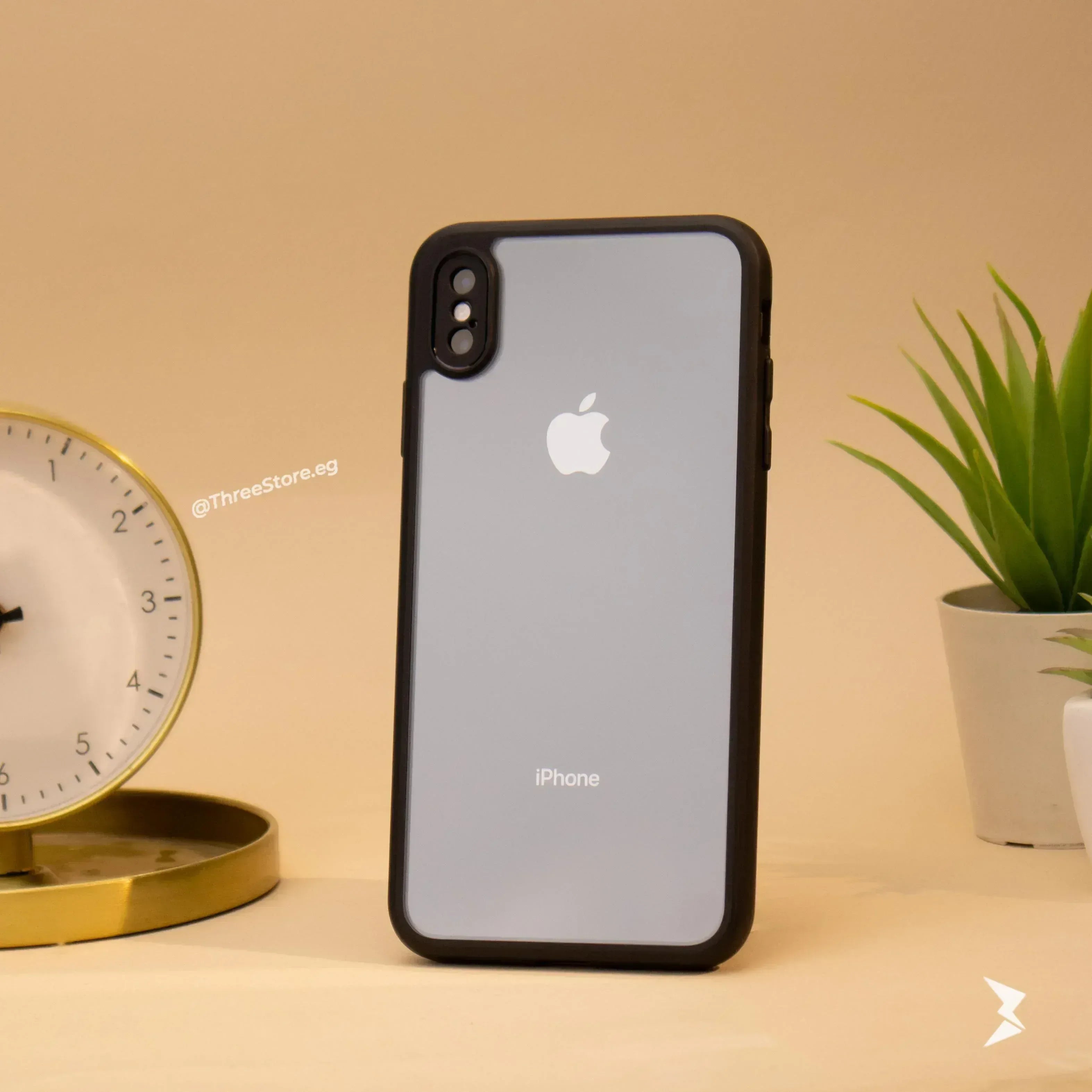 TPU Camera Protection Case iPhone X - Three