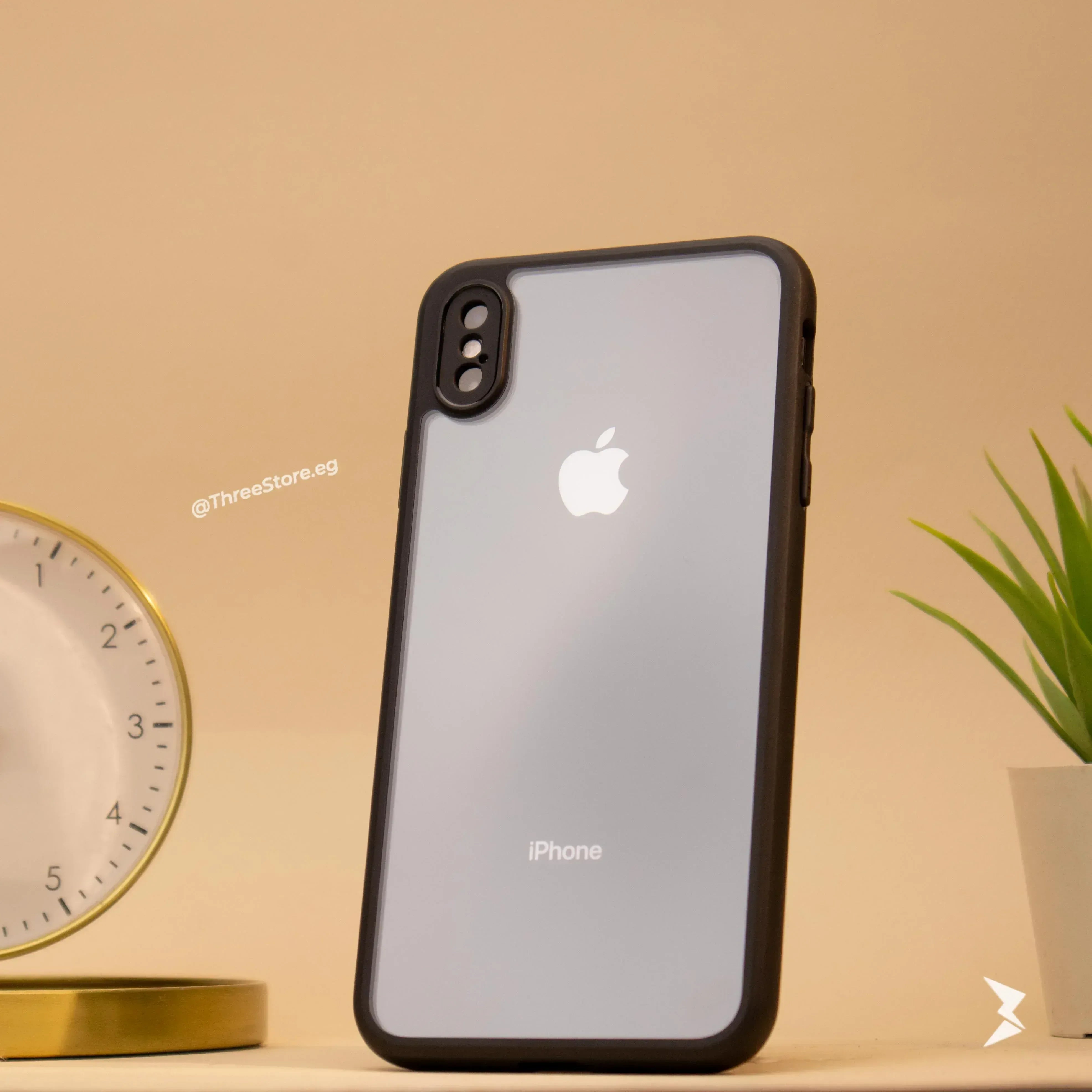TPU Camera Protection Case iPhone X - Three