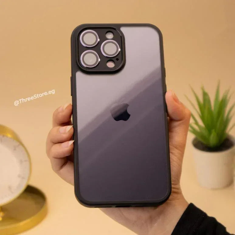 TPU Camera Protection Case iPhone 14 Pro Max - Three