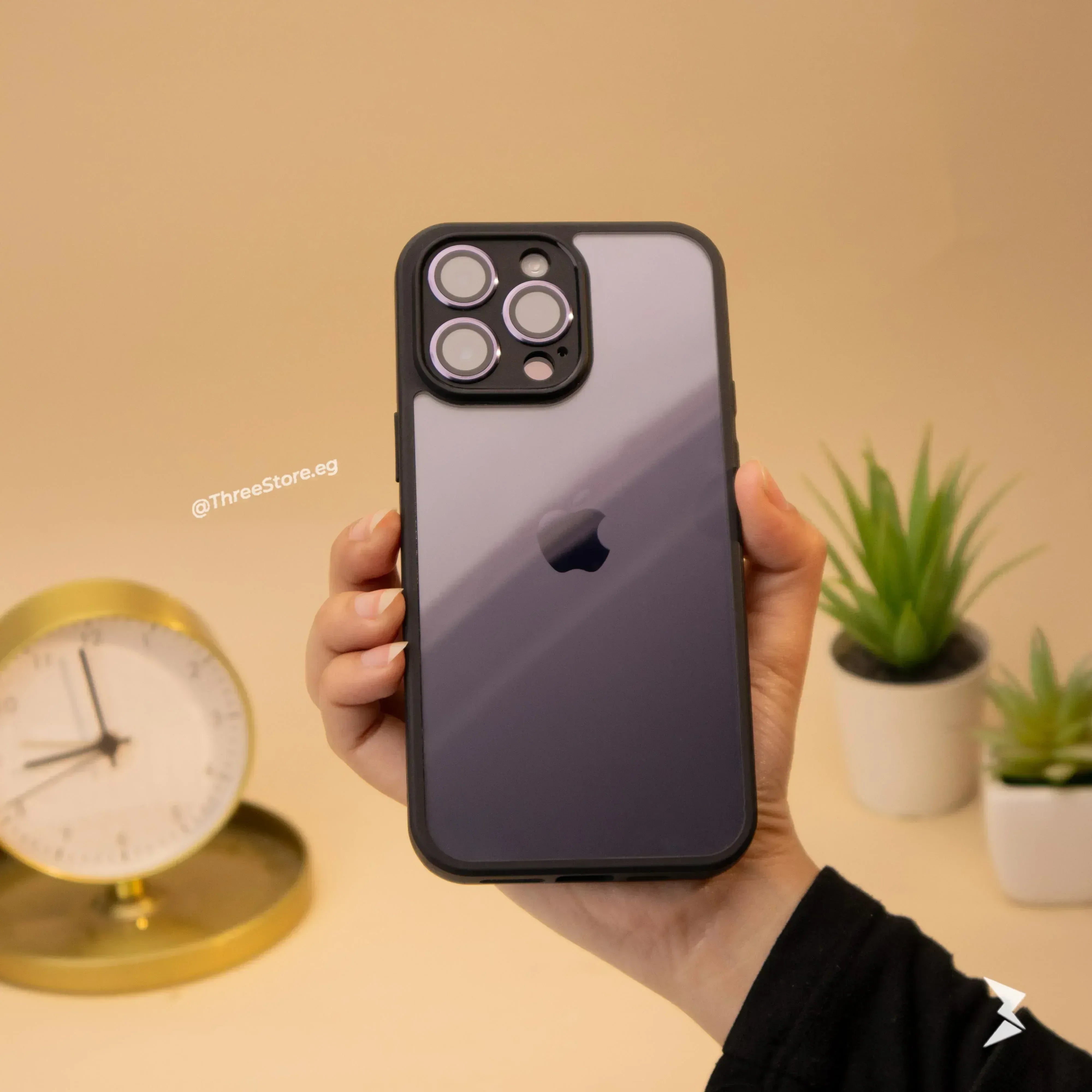 TPU Camera Protection Case iPhone 16 Pro Max - Three