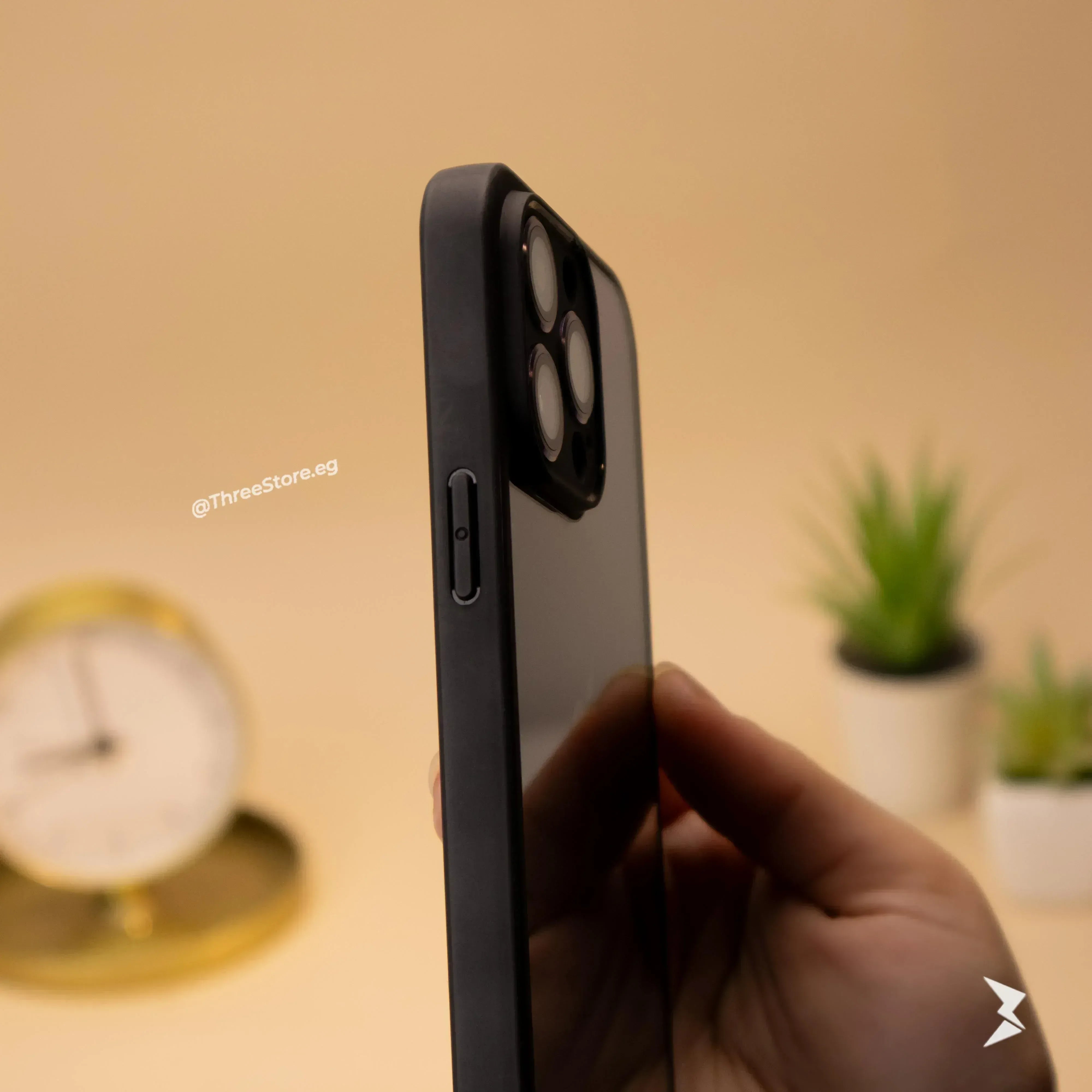 TPU Camera Protection Case iPhone 16 Pro Max - Three