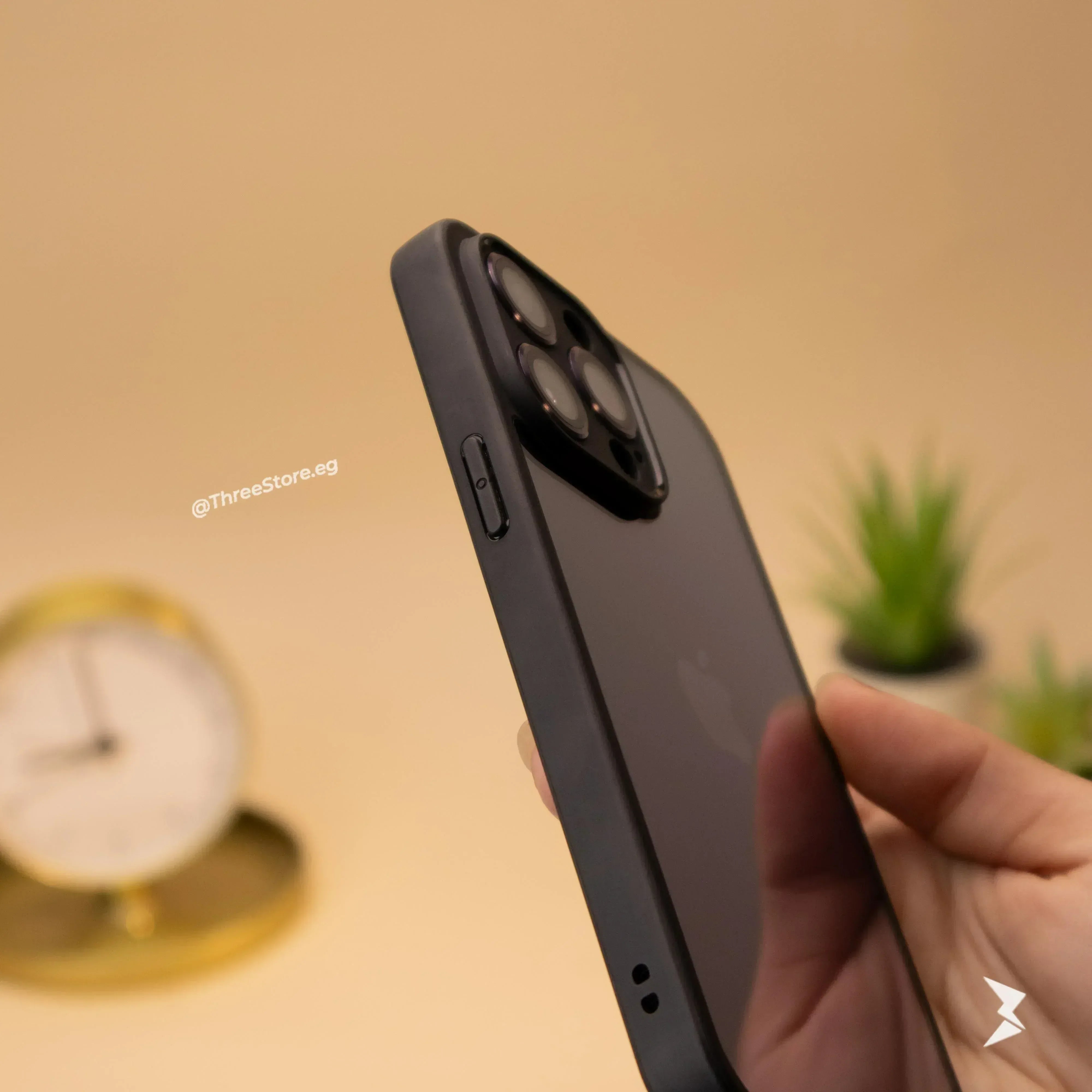 TPU Camera Protection Case iPhone 16 Pro Max - Three