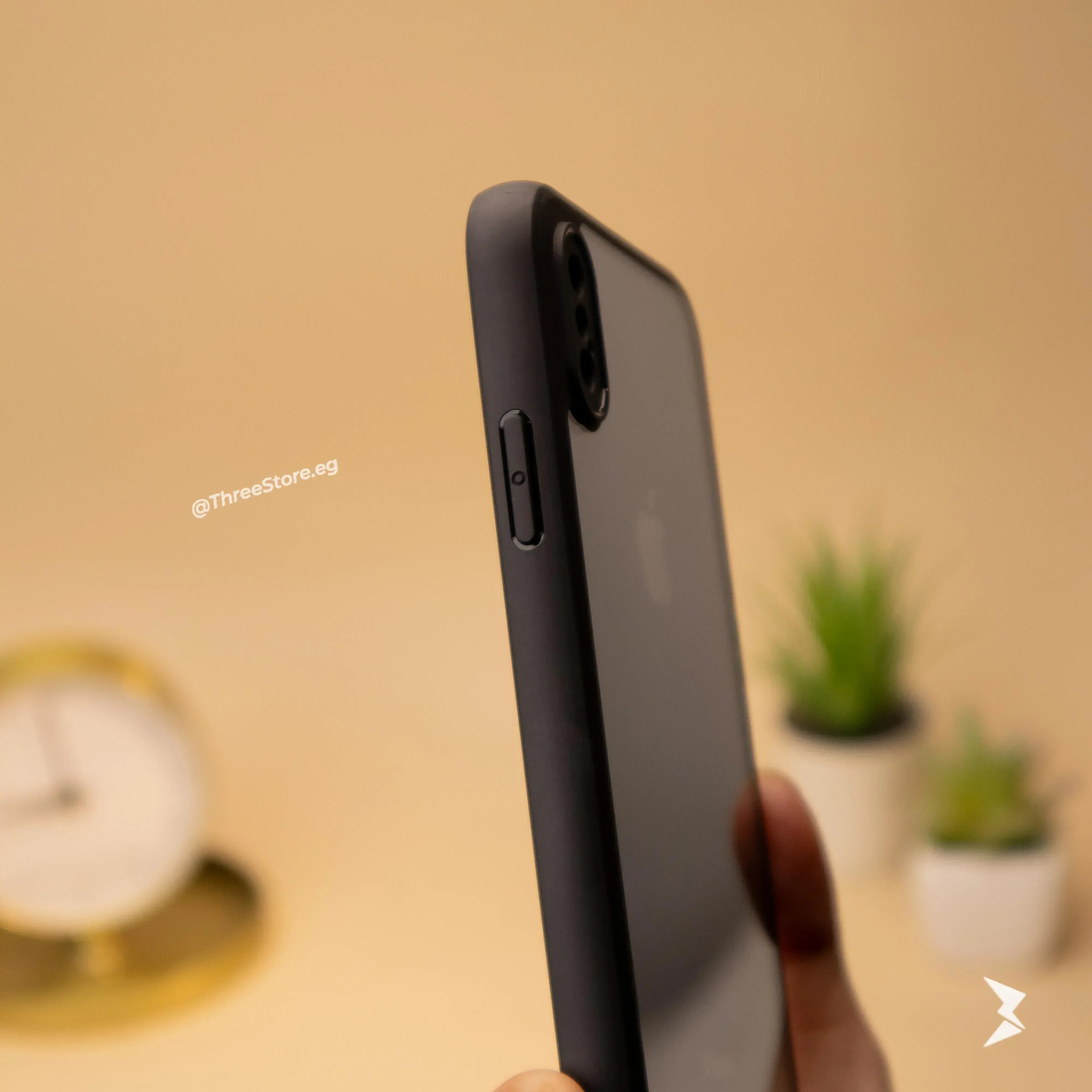 TPU Camera Protection Case iPhone X - Three