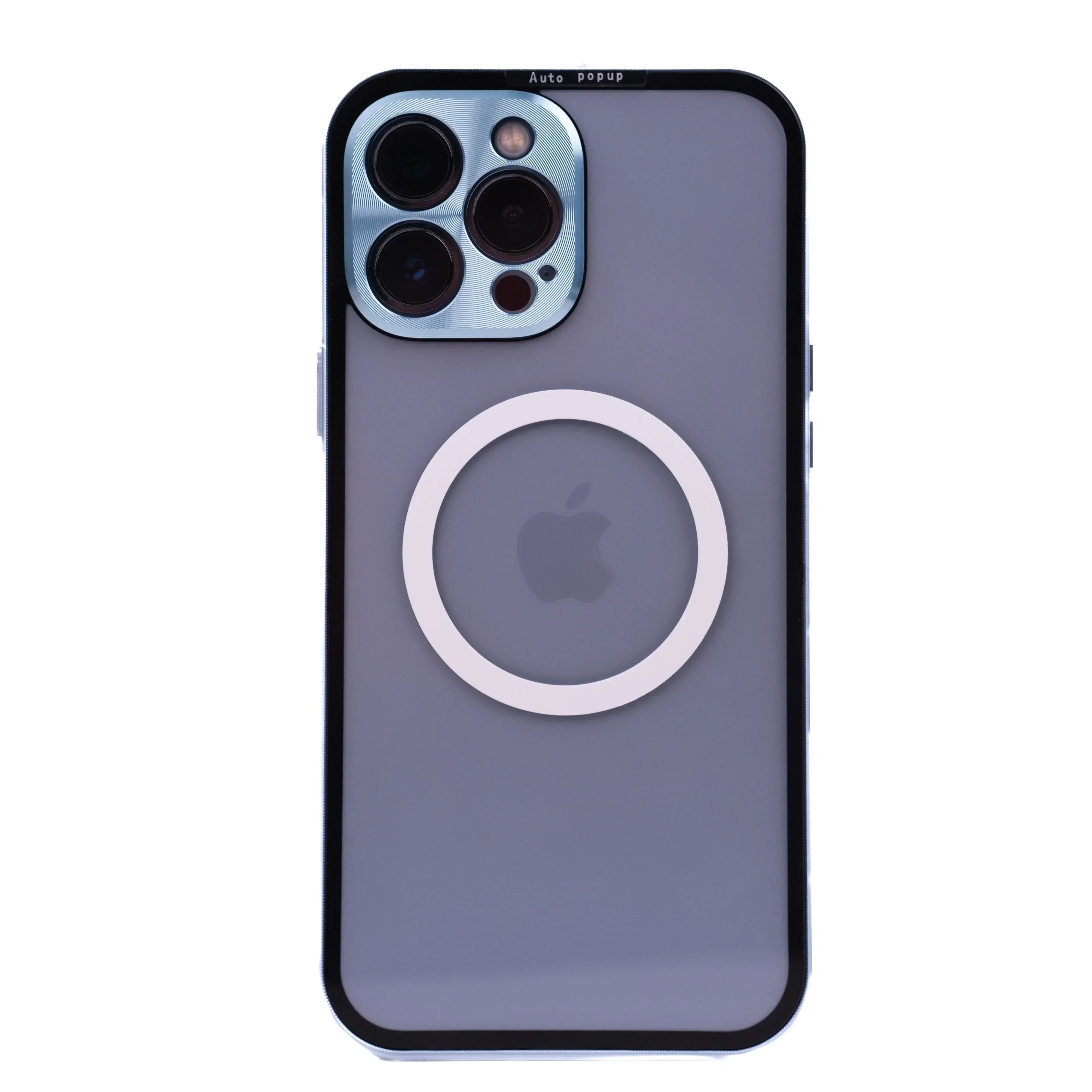 Metal Button Magsafe Case iPhone 14 Pro Max - Three