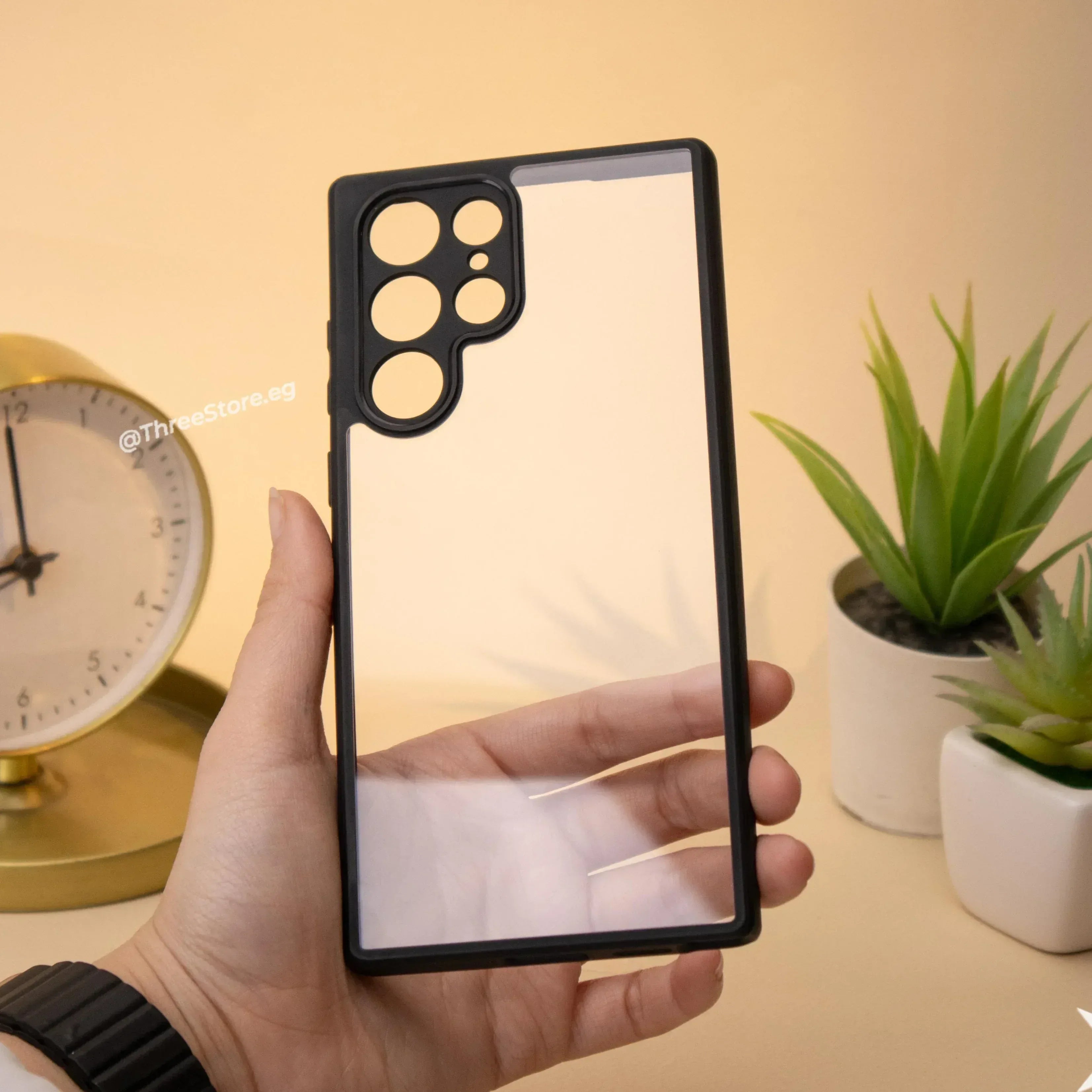 TPU Camera Protection Case Samsung S22 Ultra - Three