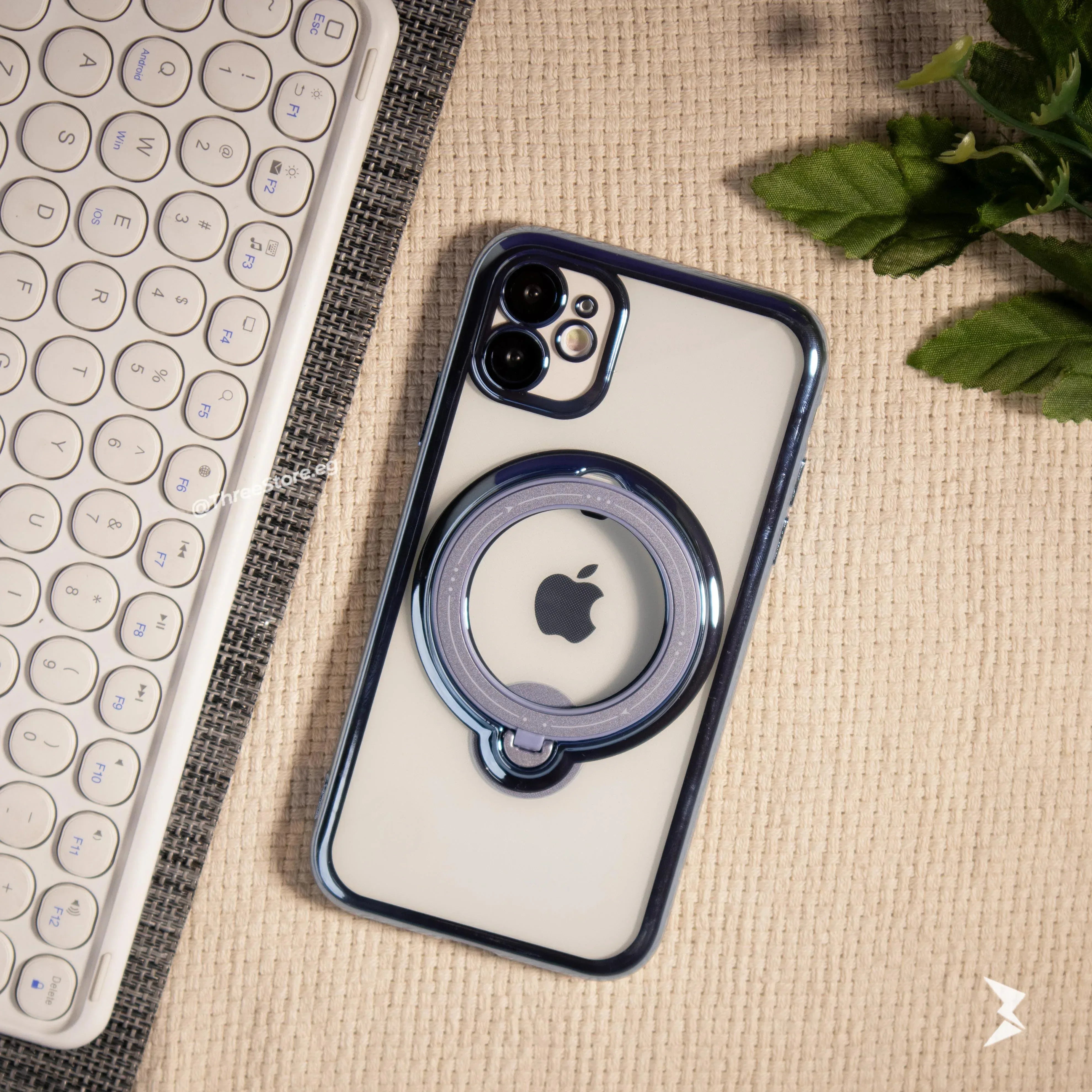 Stand Magsafe Transparent Case iPhone 11 - Three