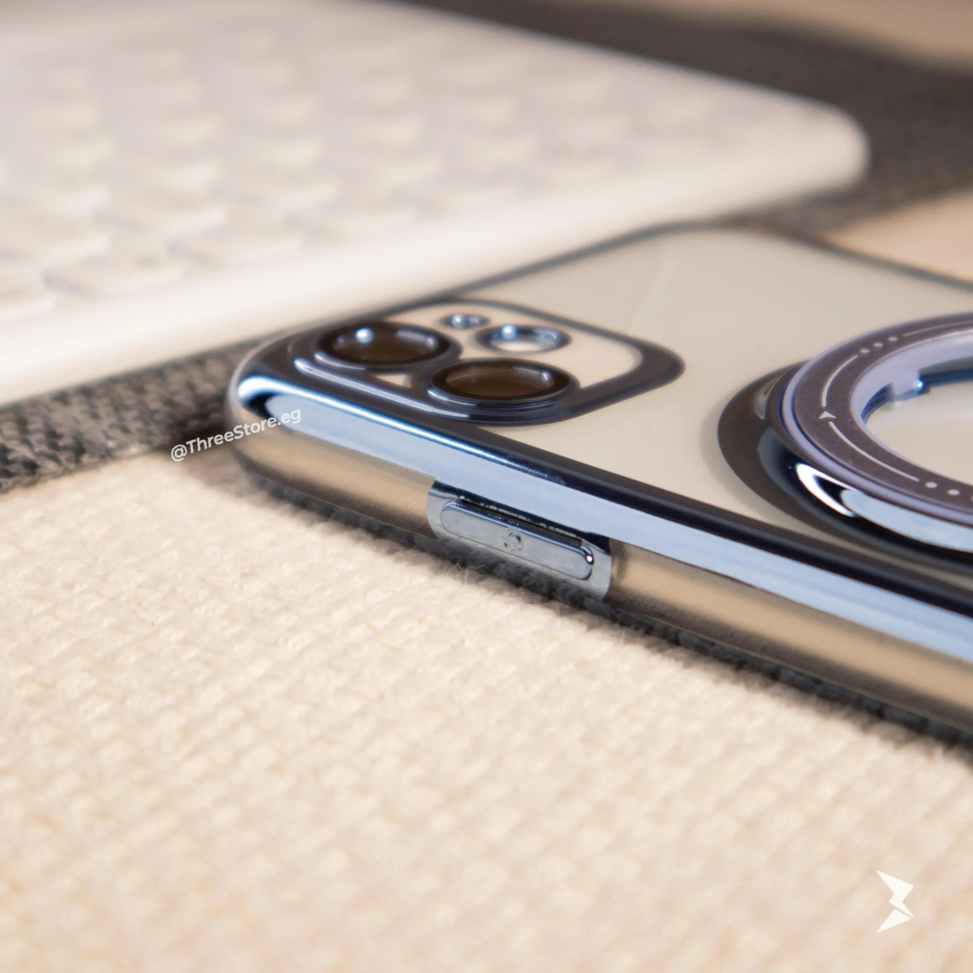 Stand Magsafe Transparent Case iPhone 11 - Three