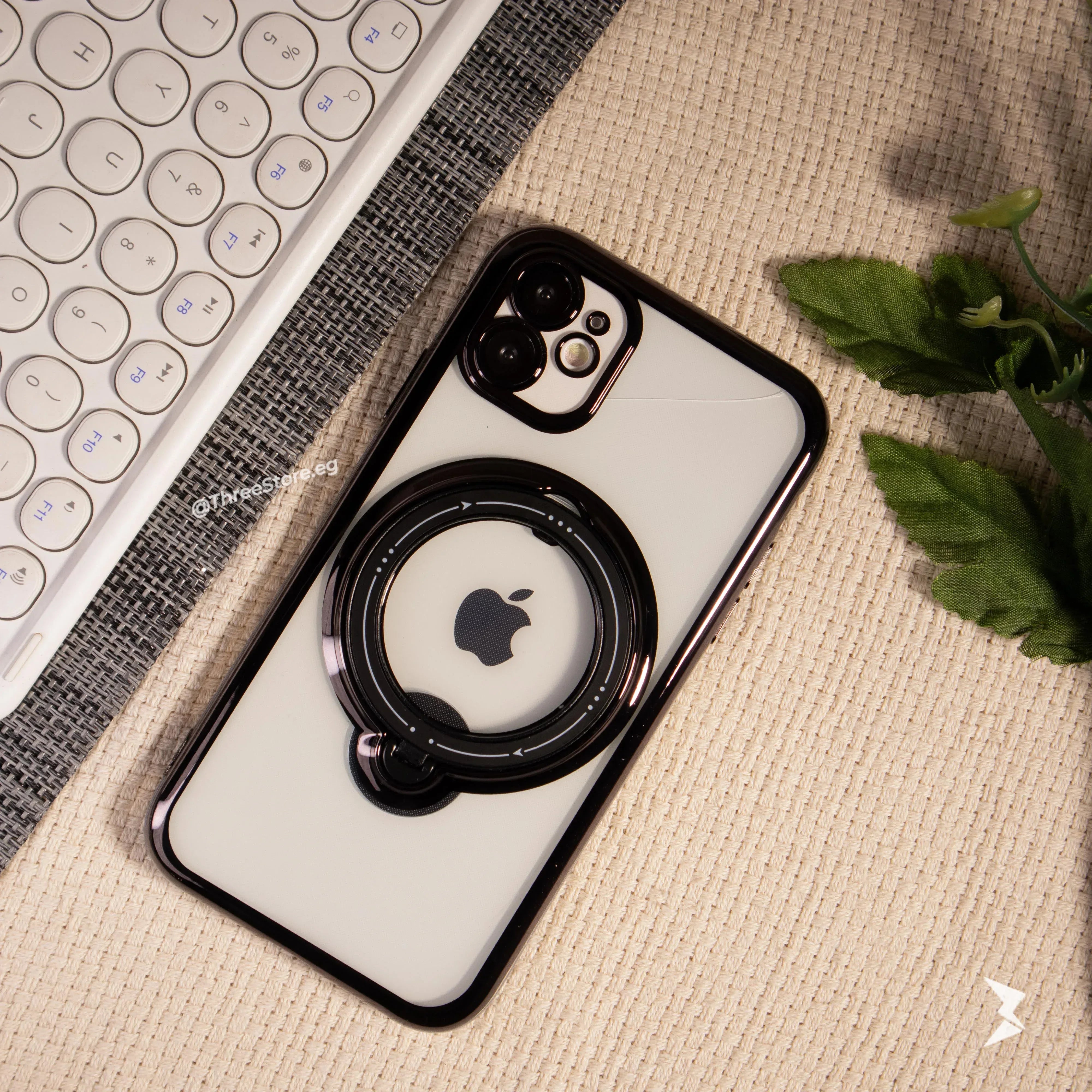 Stand Magsafe Transparent Case iPhone 11 - Three