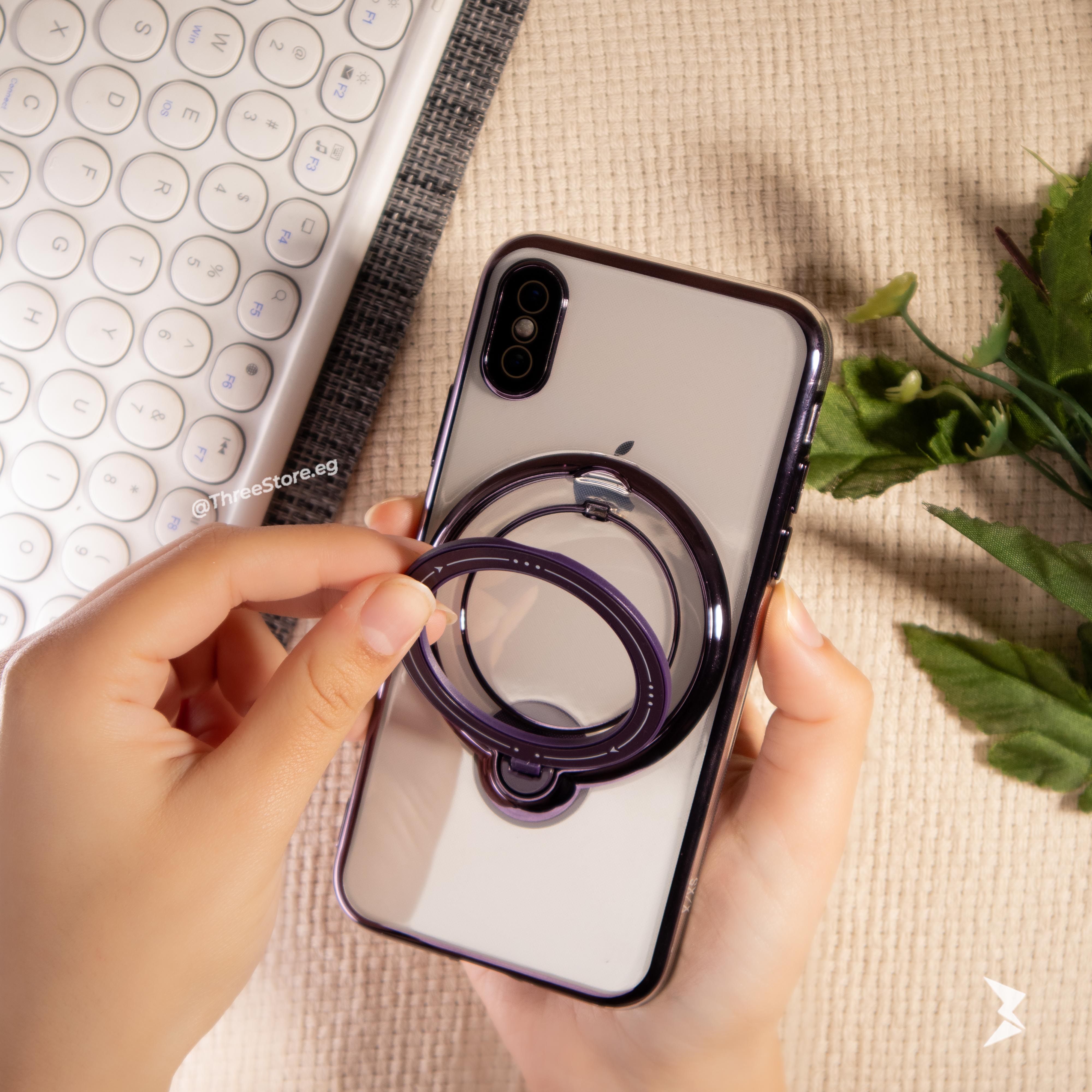Stand Magsafe Transparent Case iPhone X