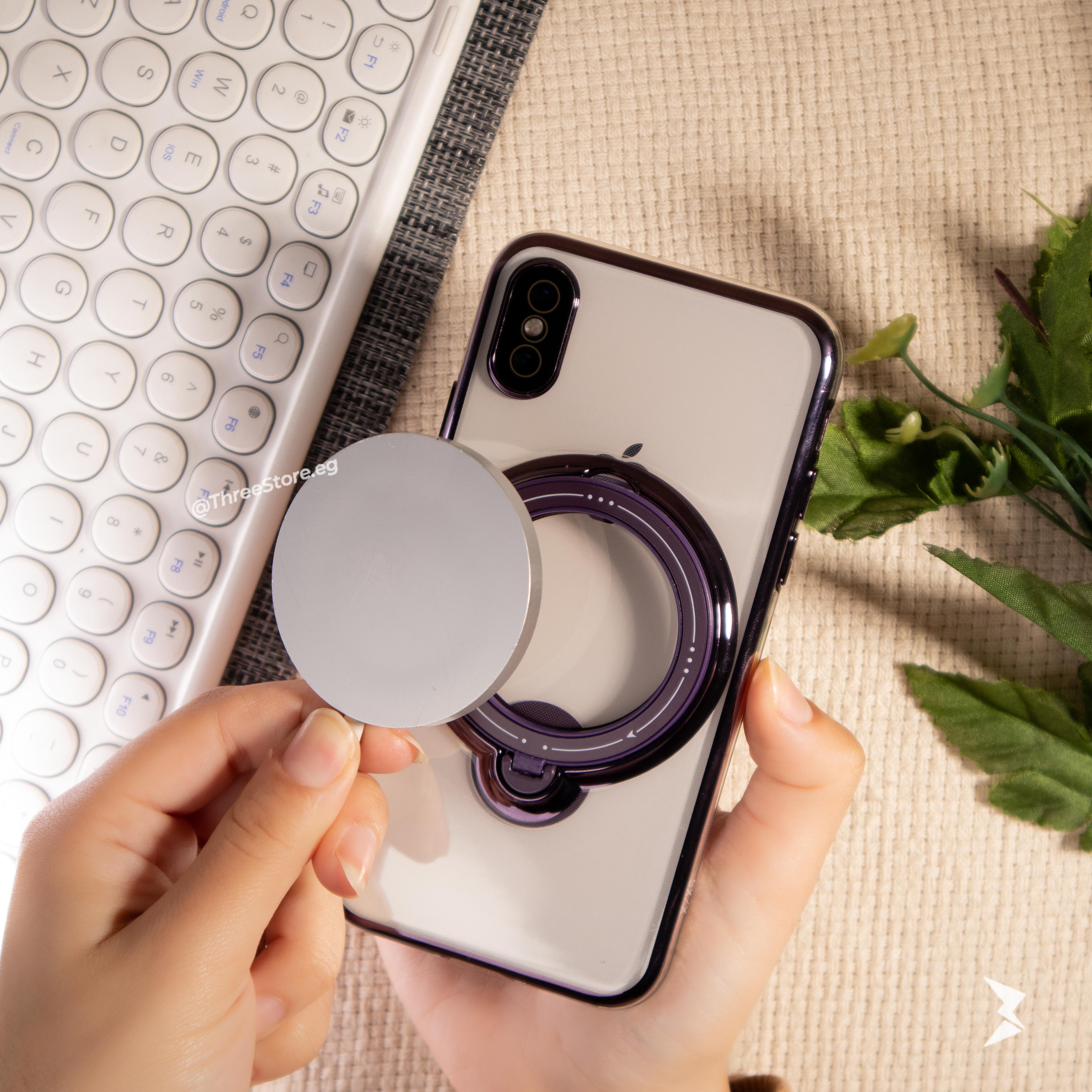 Stand Magsafe Transparent Case iPhone X