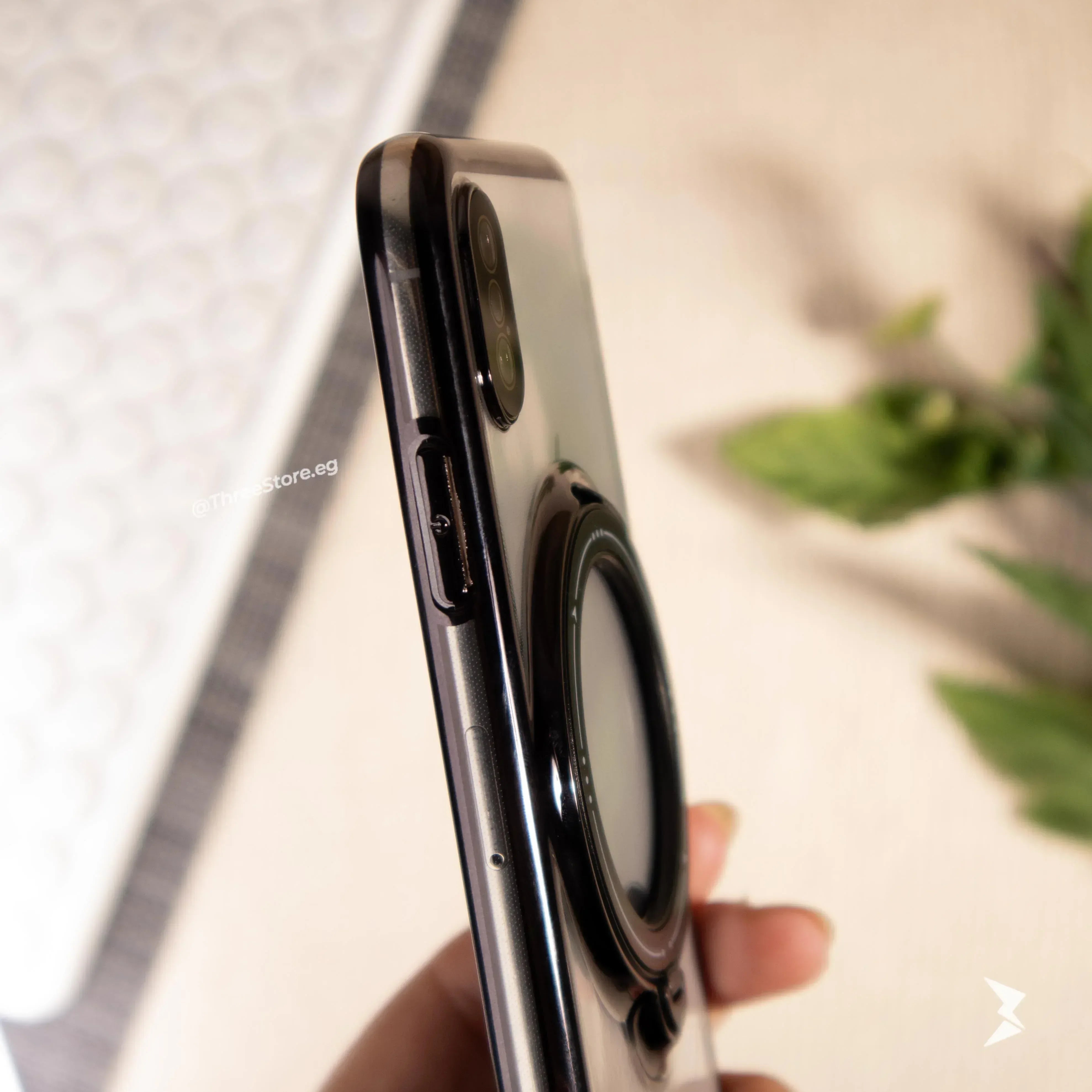 Stand Magsafe Transparent Case iPhone X - Three