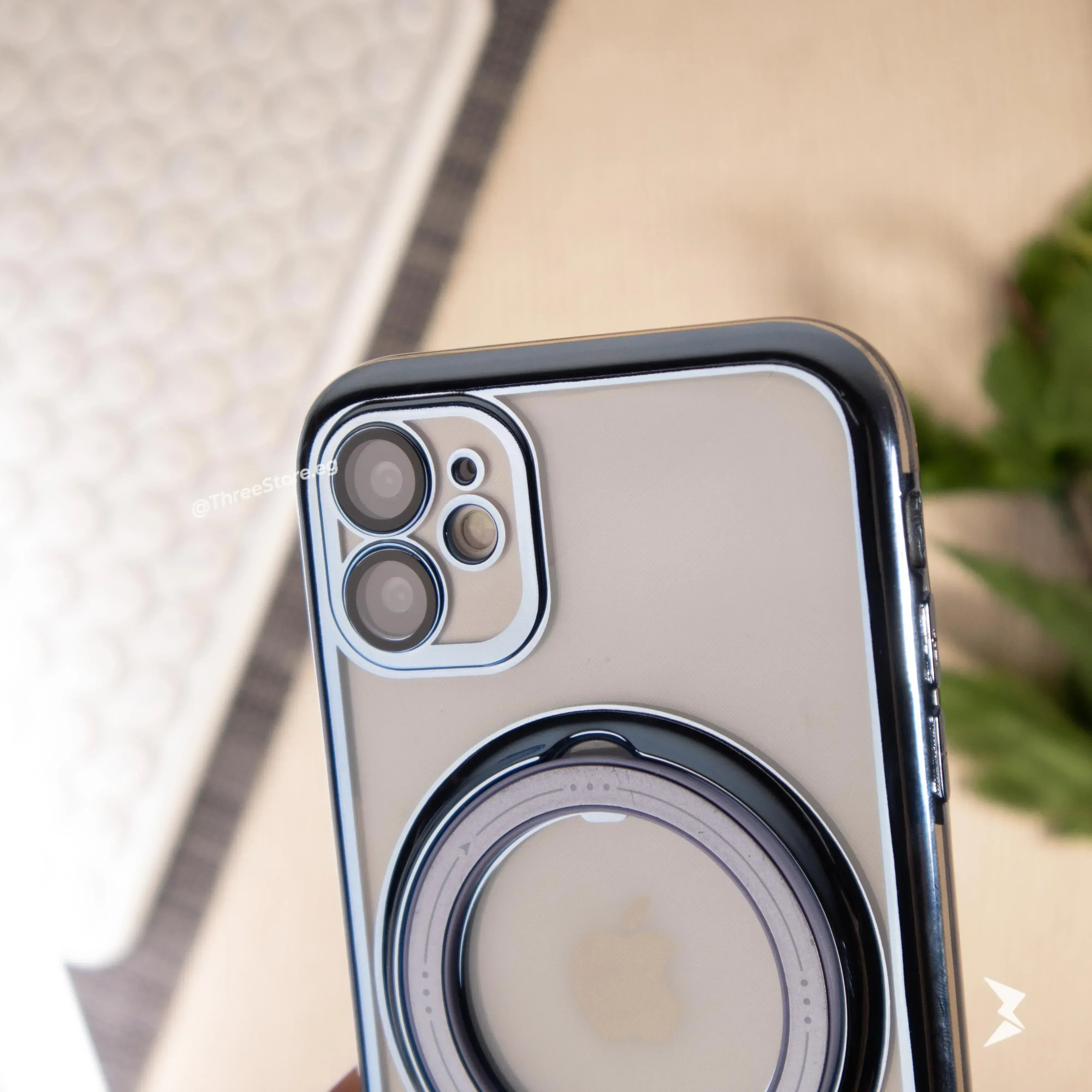 Stand Magsafe Transparent Case iPhone 11 - Three