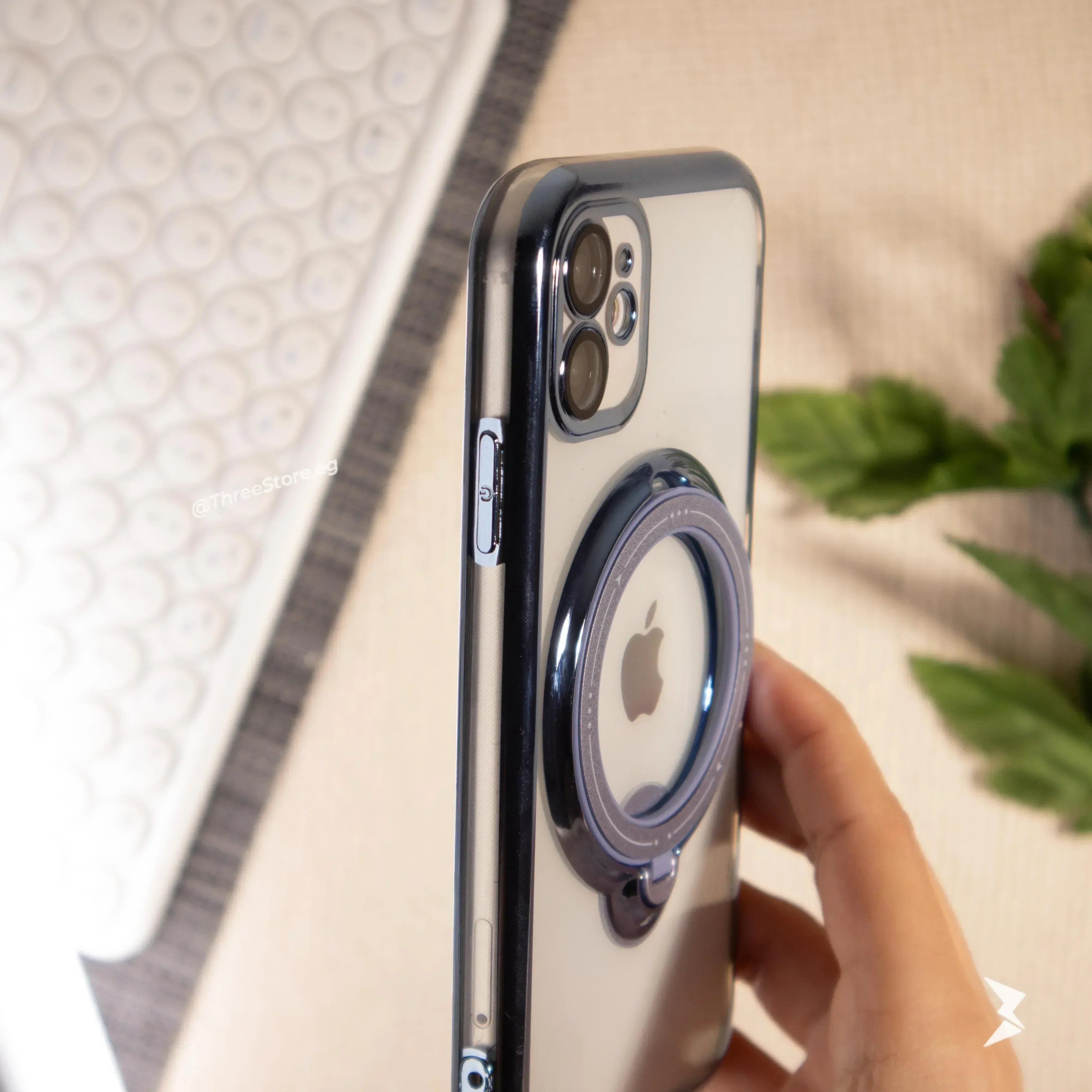 Stand Magsafe Transparent Case iPhone 11 - Three