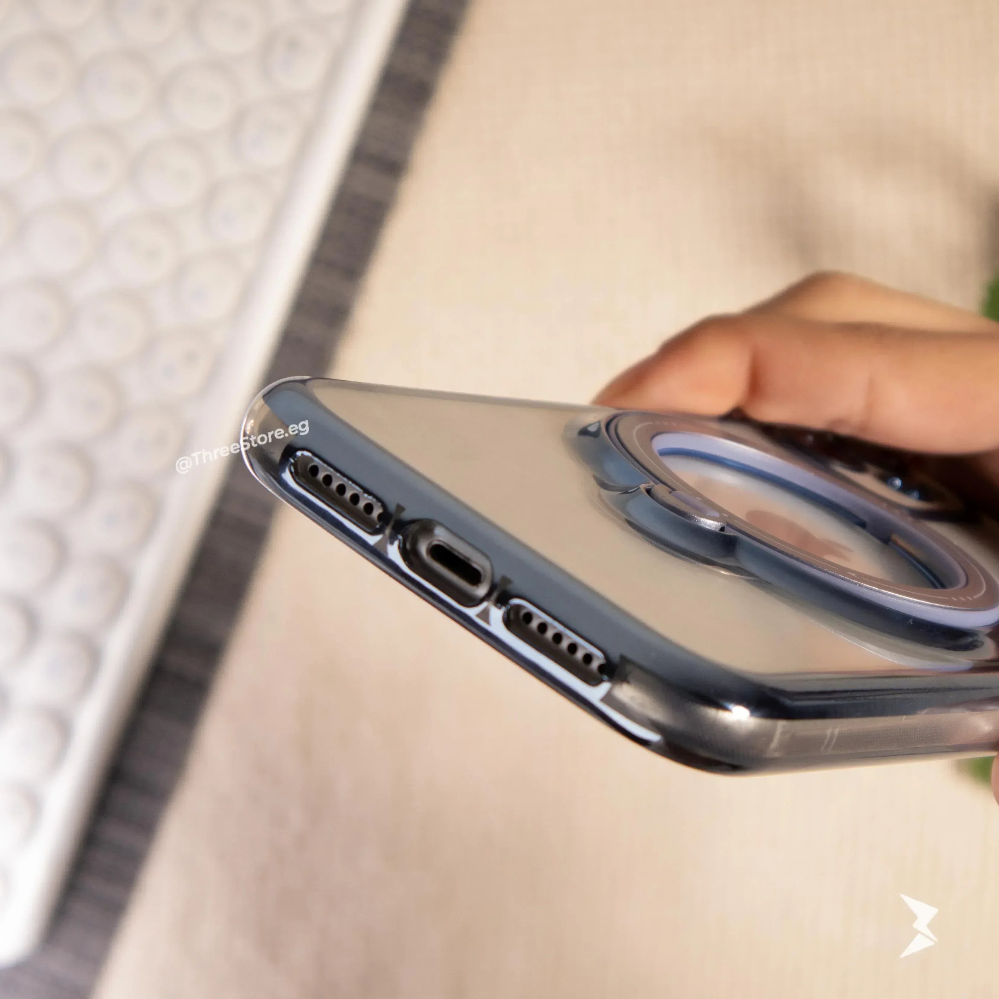 Stand Magsafe Transparent Case iPhone 11 - Three