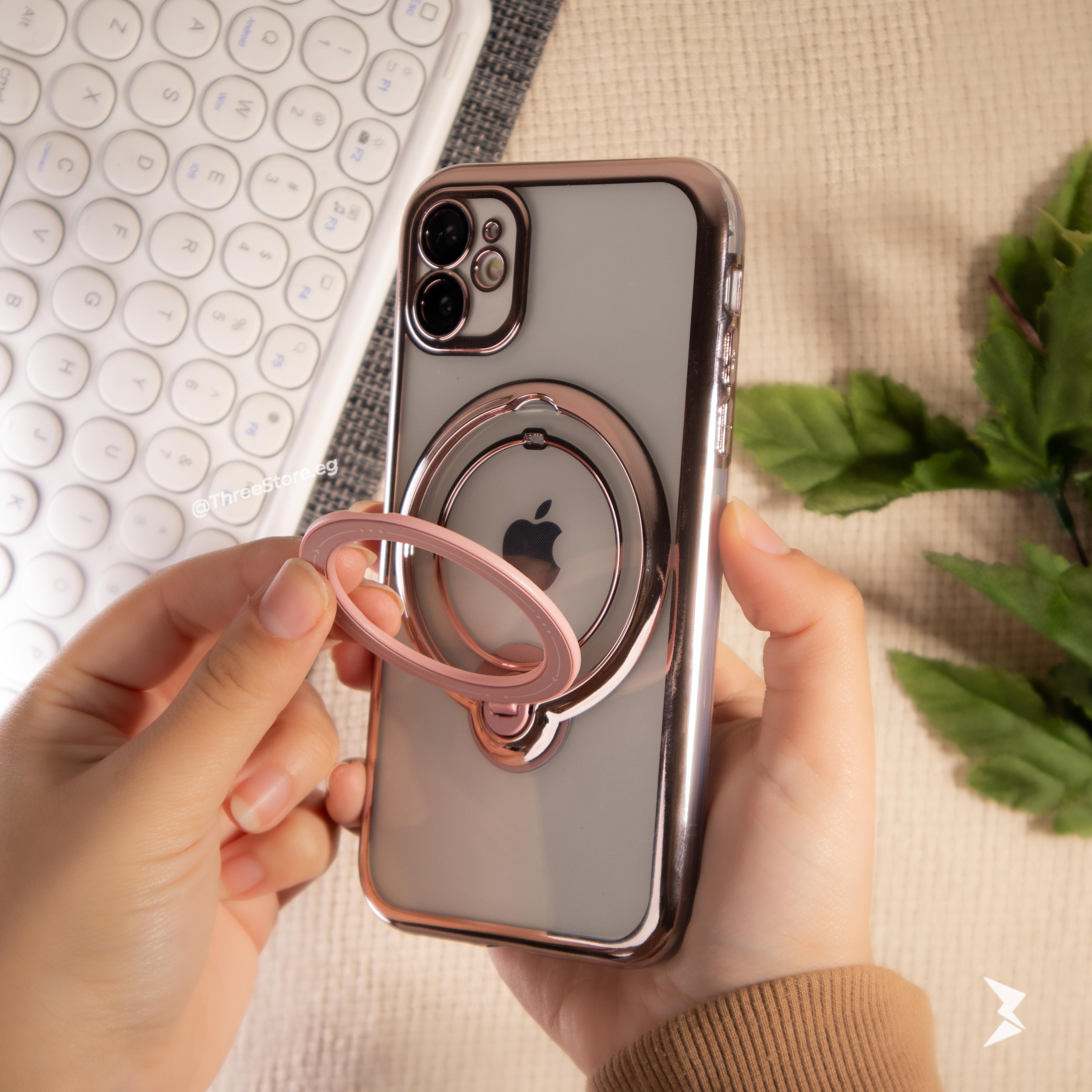 Stand Magsafe Transparent Case iPhone 11