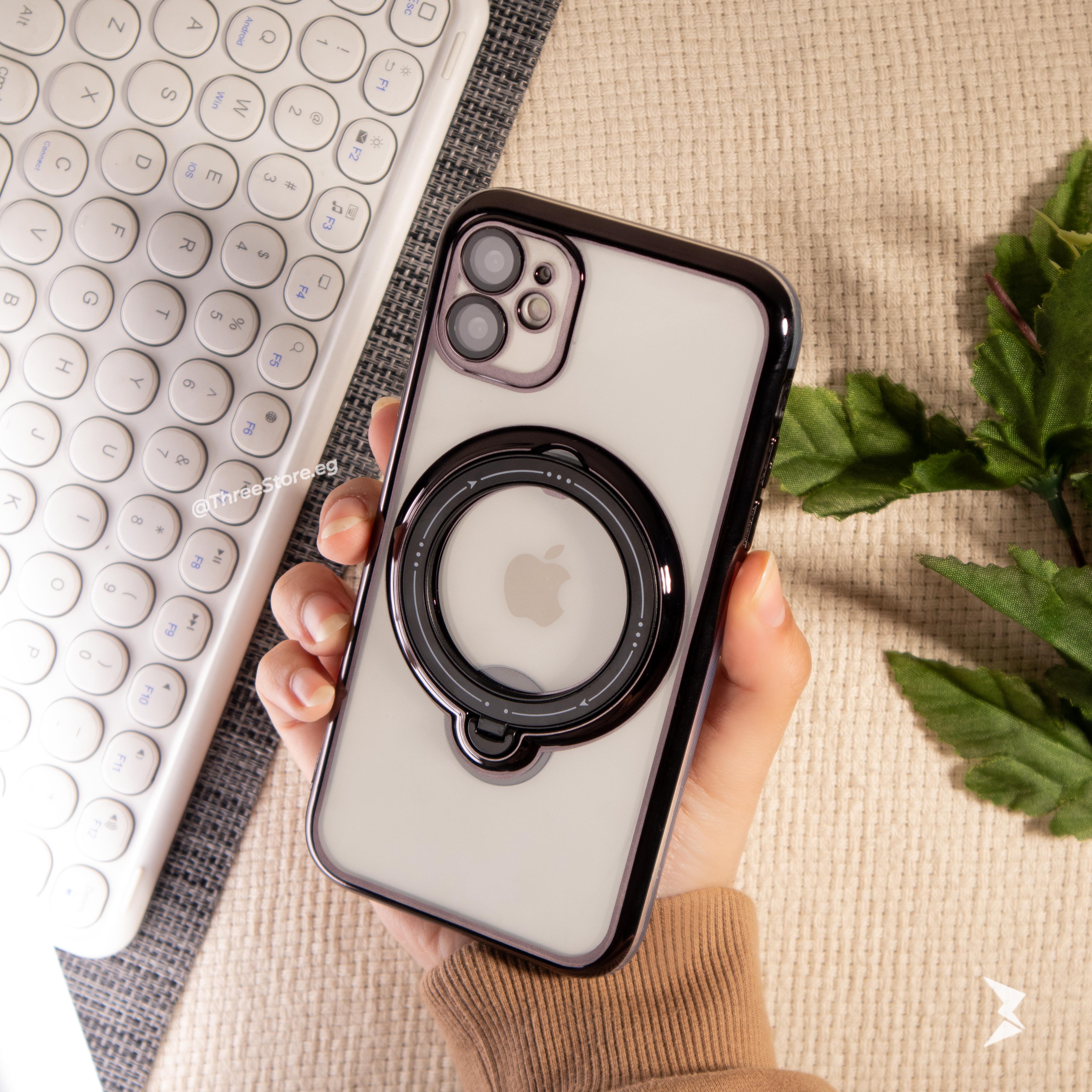 Stand Magsafe Transparent Case iPhone 11