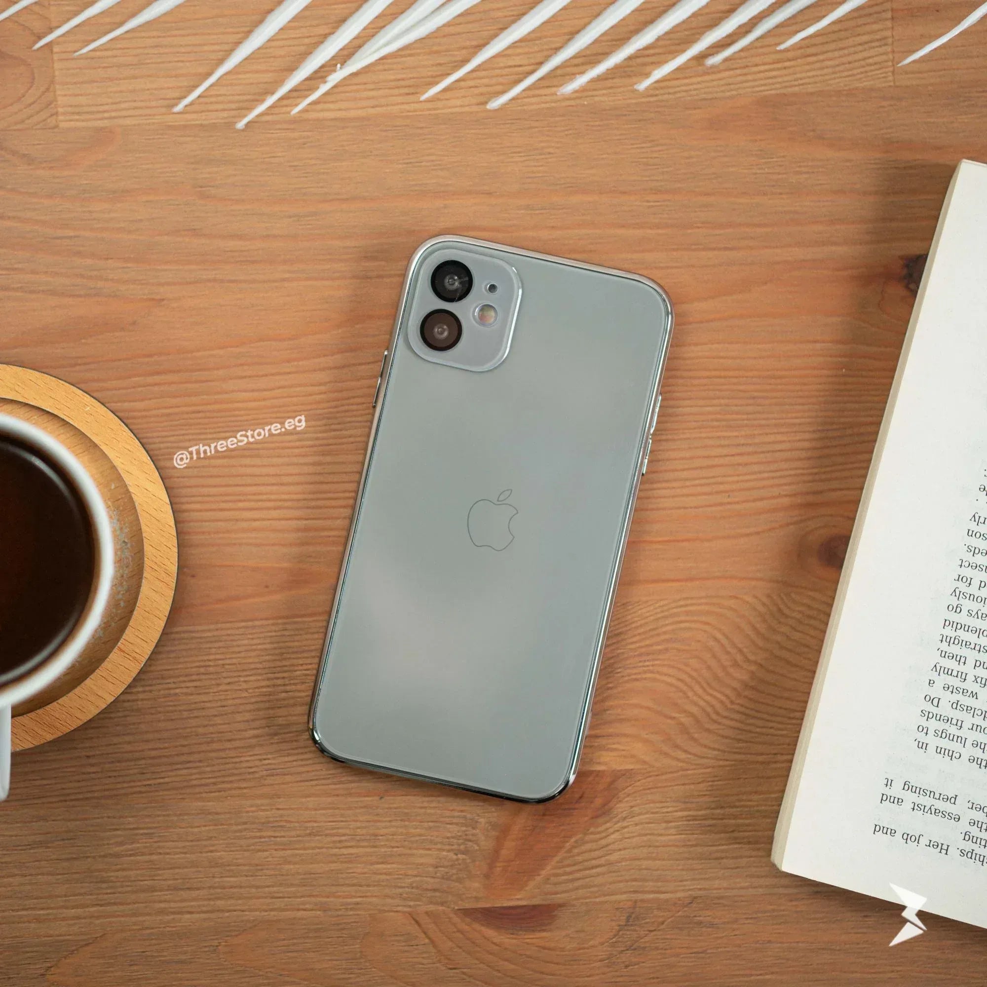 Astiya Basic Classy Tempered Glass Case iPhone 12 - Three