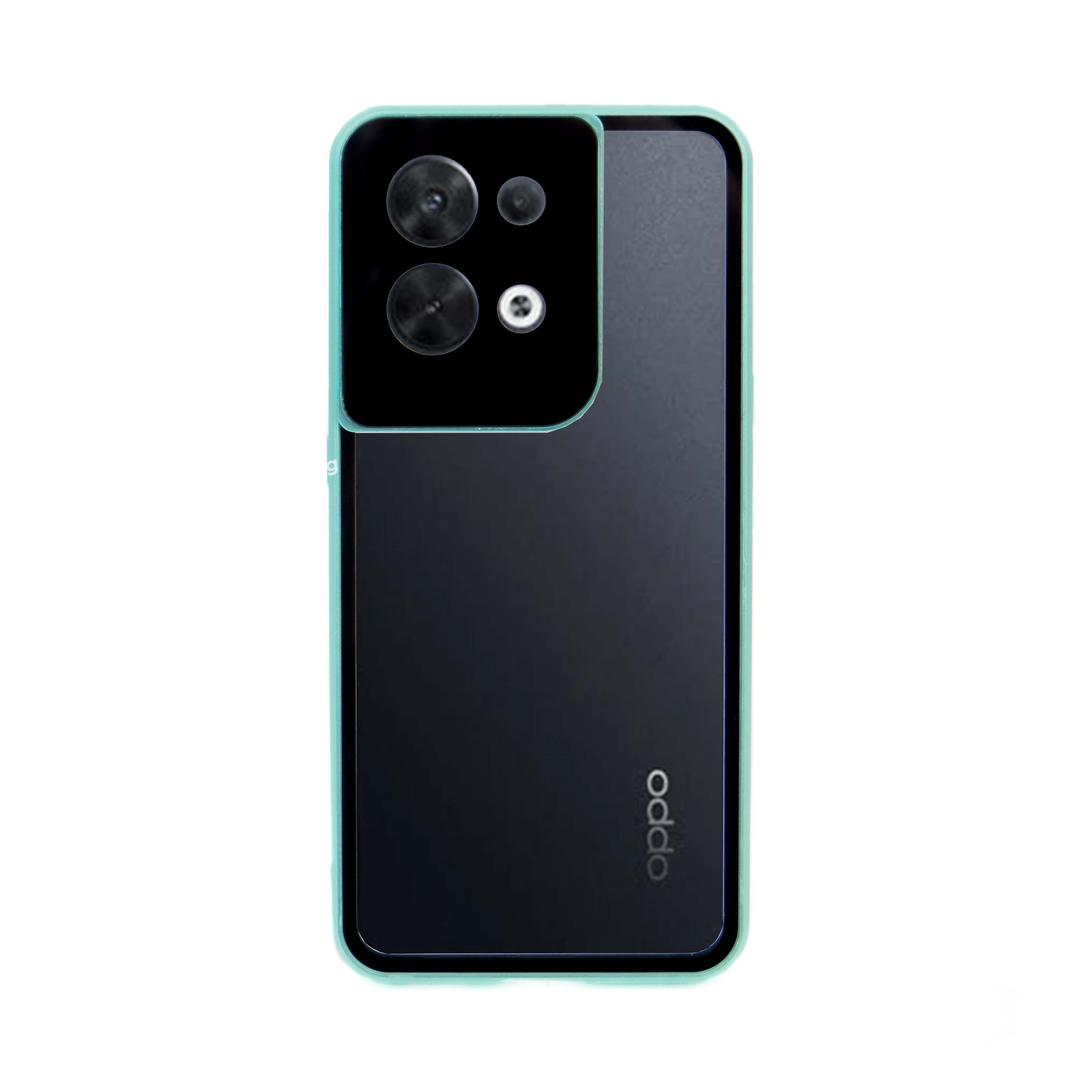 Full Body Metal Camera Protection Case Oppo Reno 8 5G