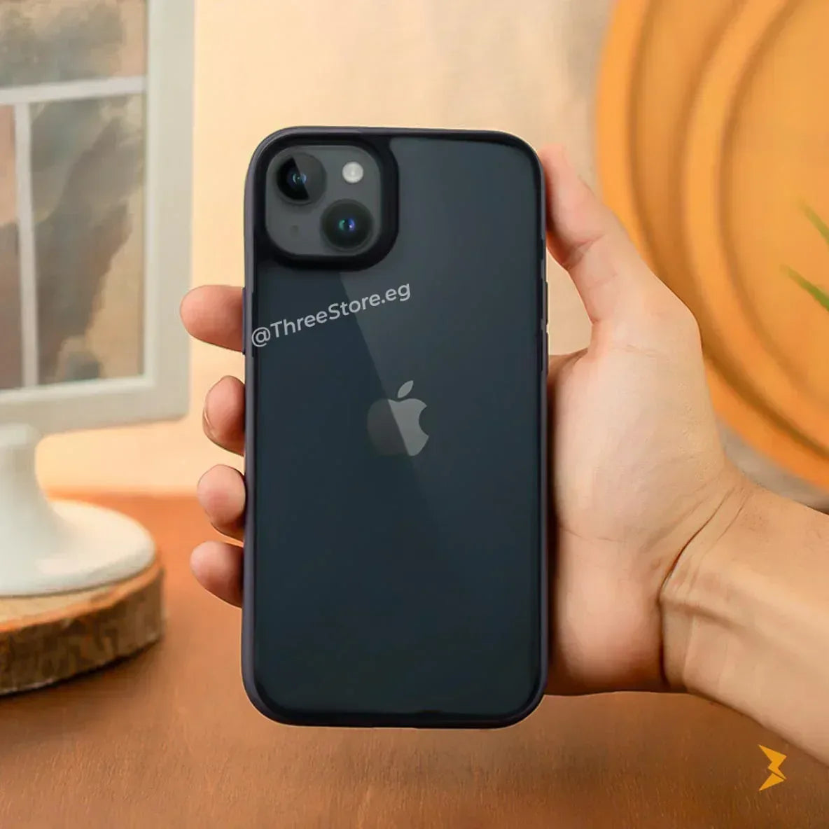 Q Series TPU Clear Back Case iPhone 14 Plus - Three