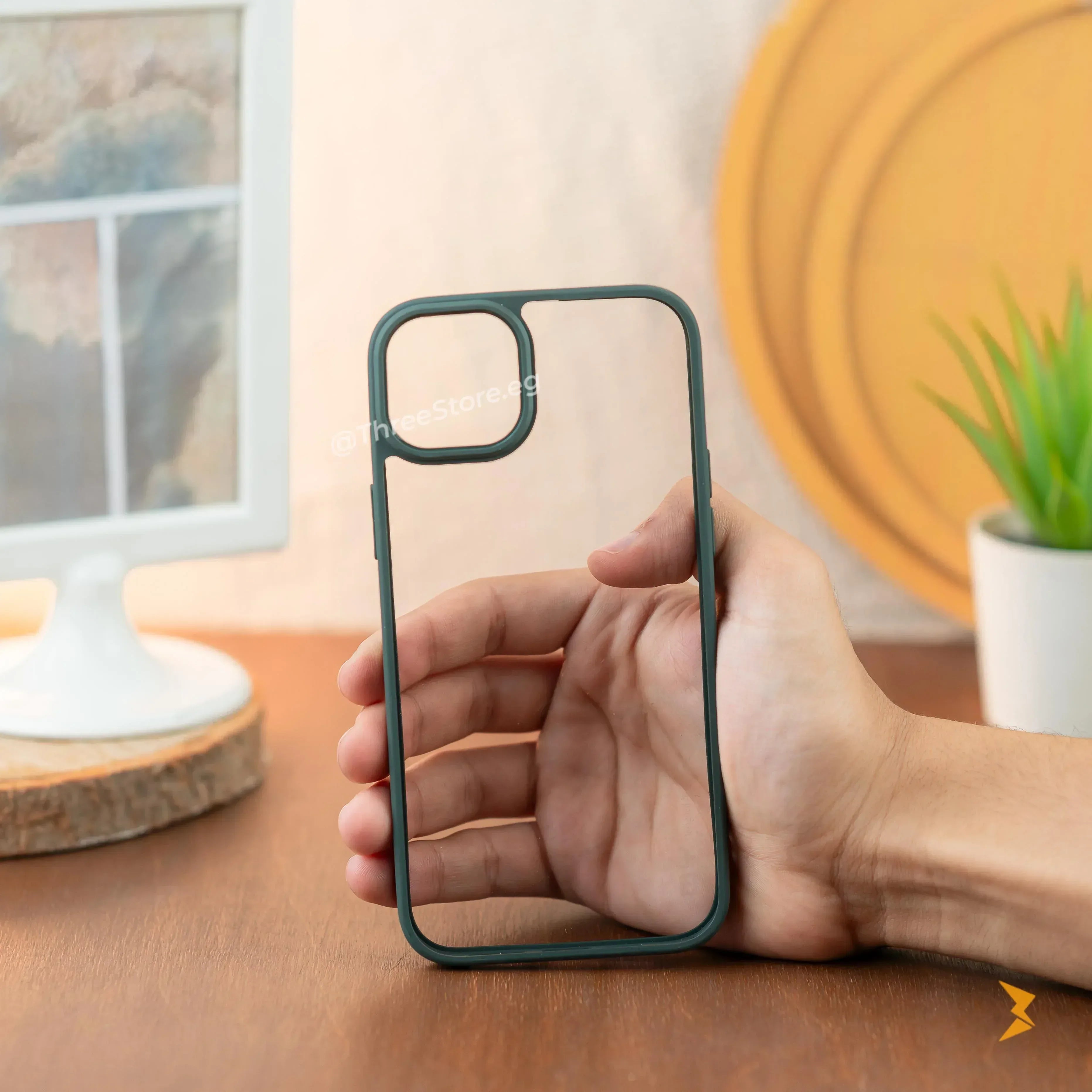 Q Series TPU Clear Back Case iPhone 14 Plus - Three