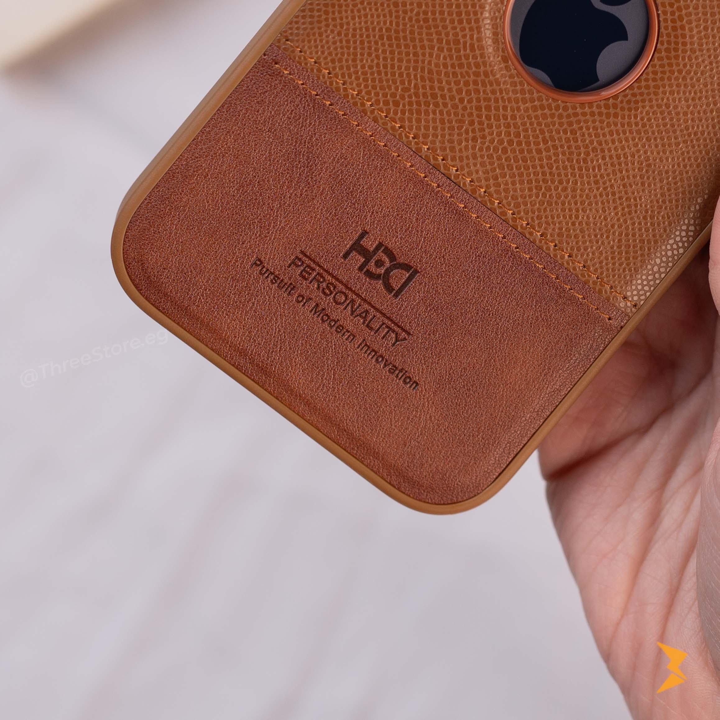HDD Mix Leather Case iPhone 14 Pro Max - Three