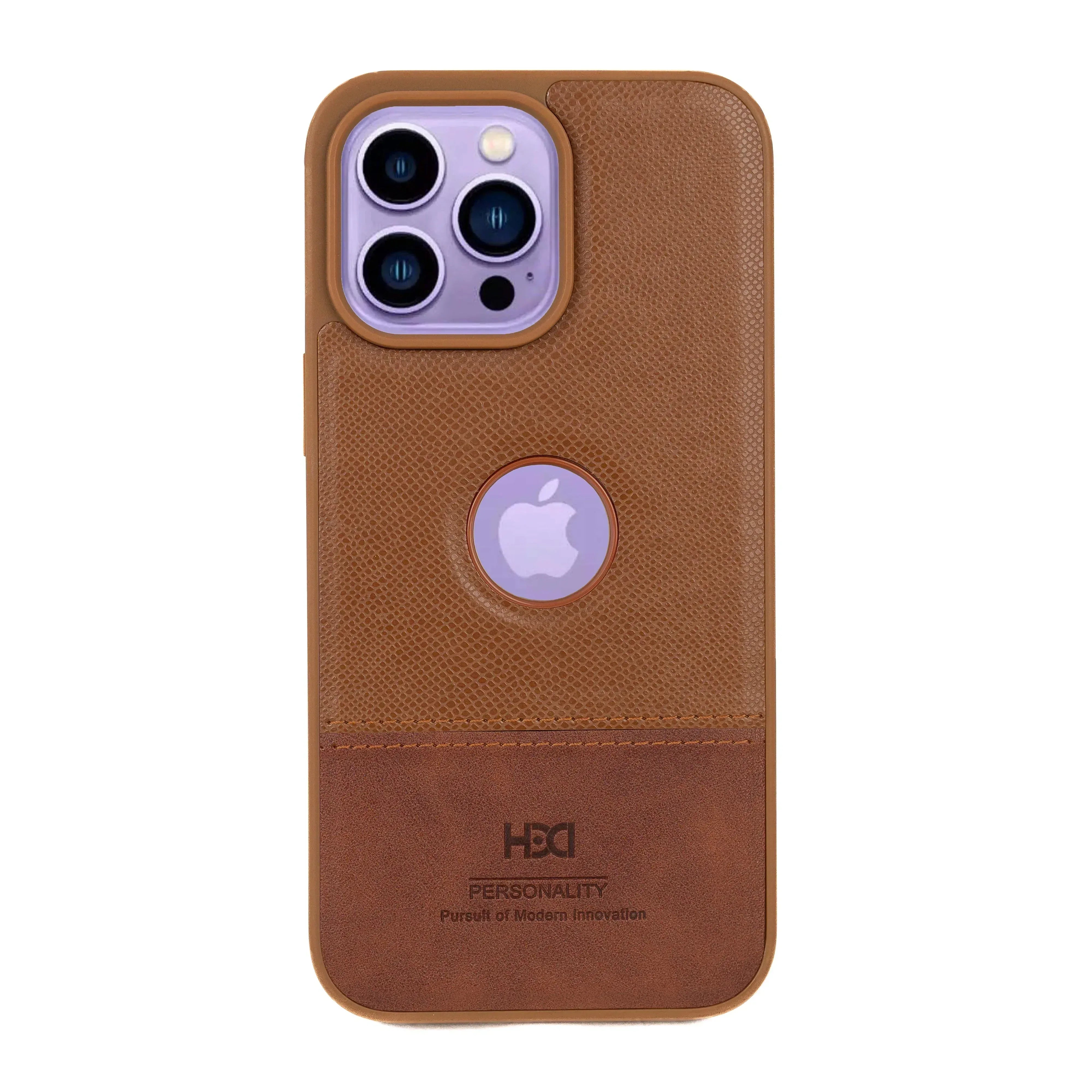 HDD Mix Leather Case iPhone 14 Pro Max - Three