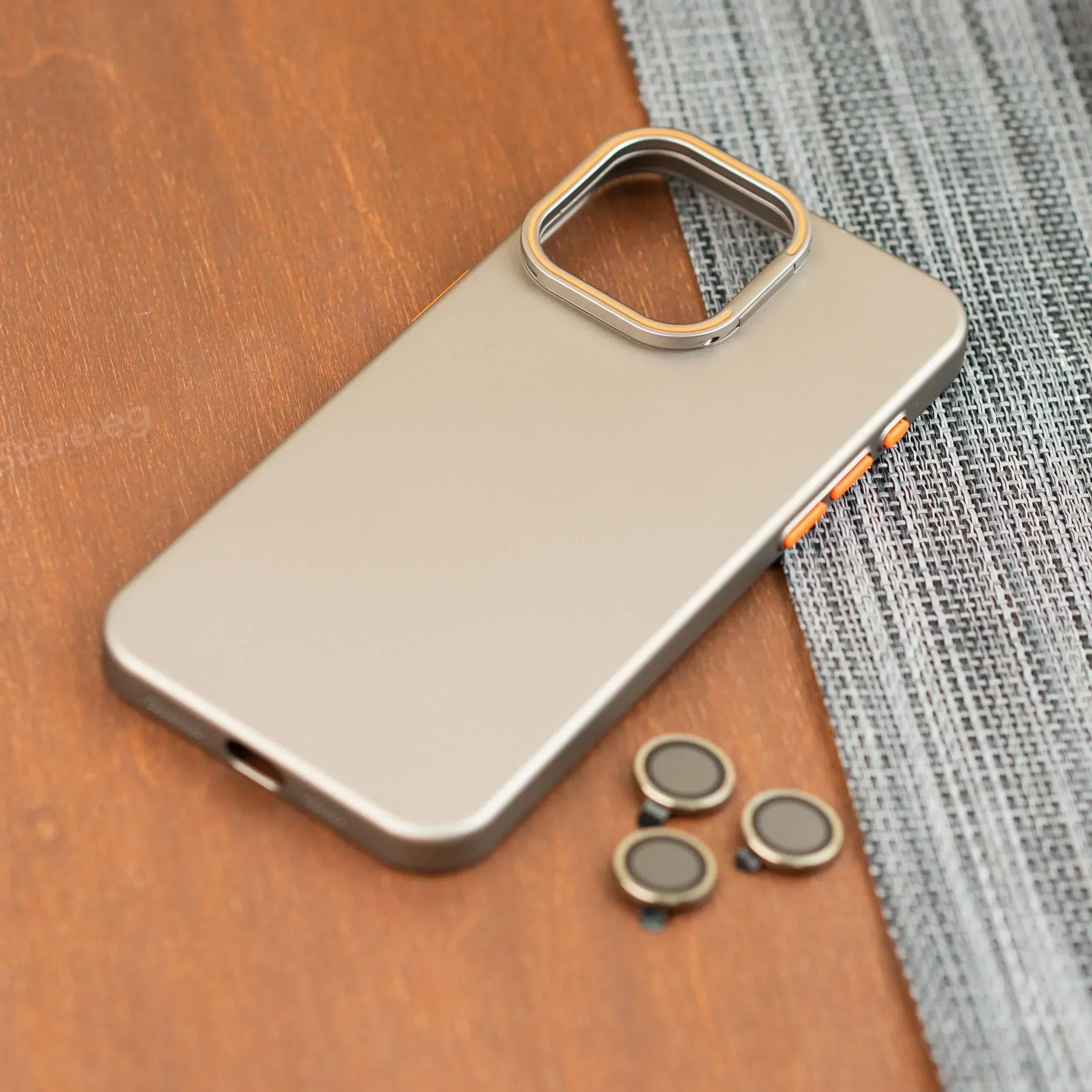 Elevate Camera Lens Protection Case iPhone 15 Pro Max - Three