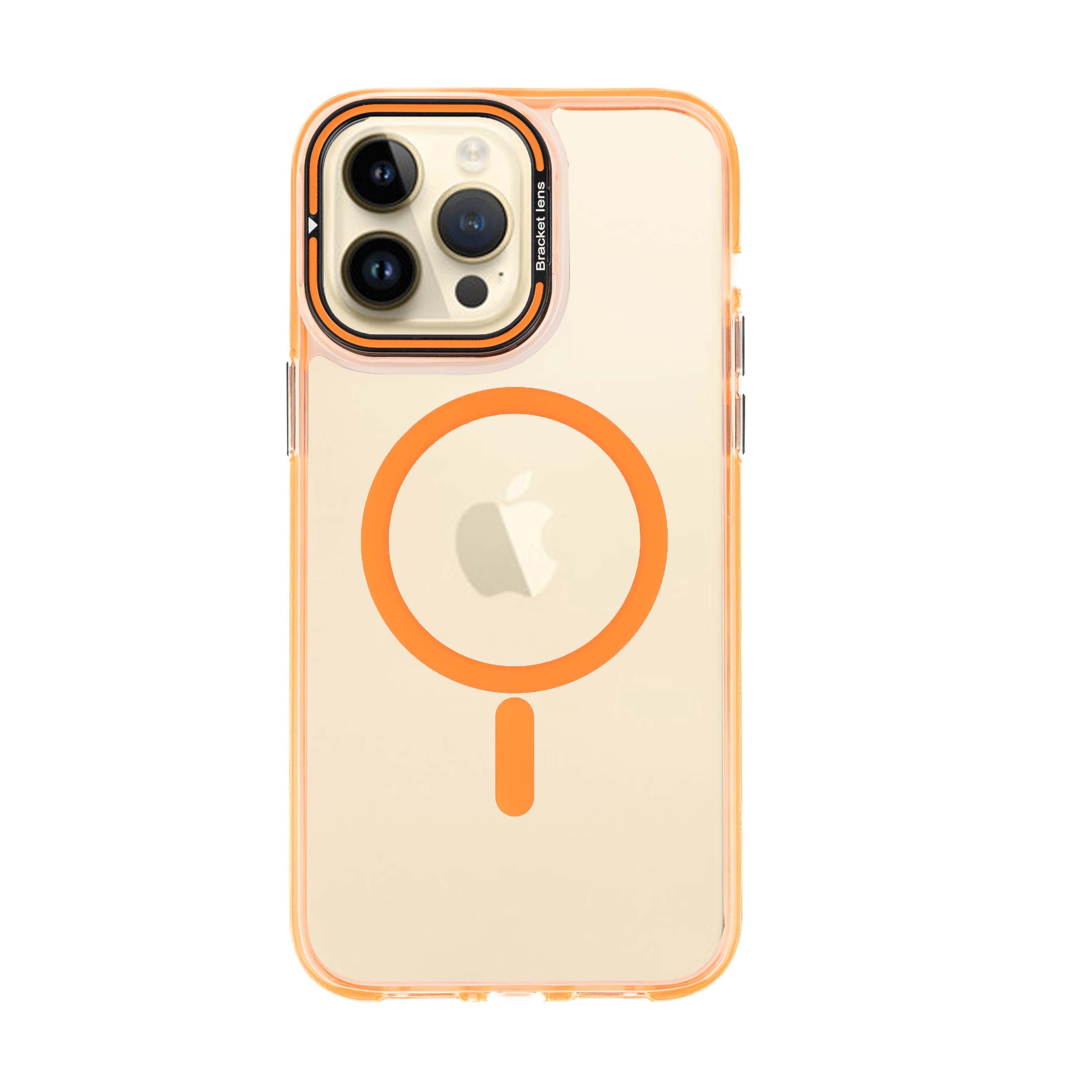 Bracket Lens Transparent Magsafe Case iPhone 14 Pro Max
