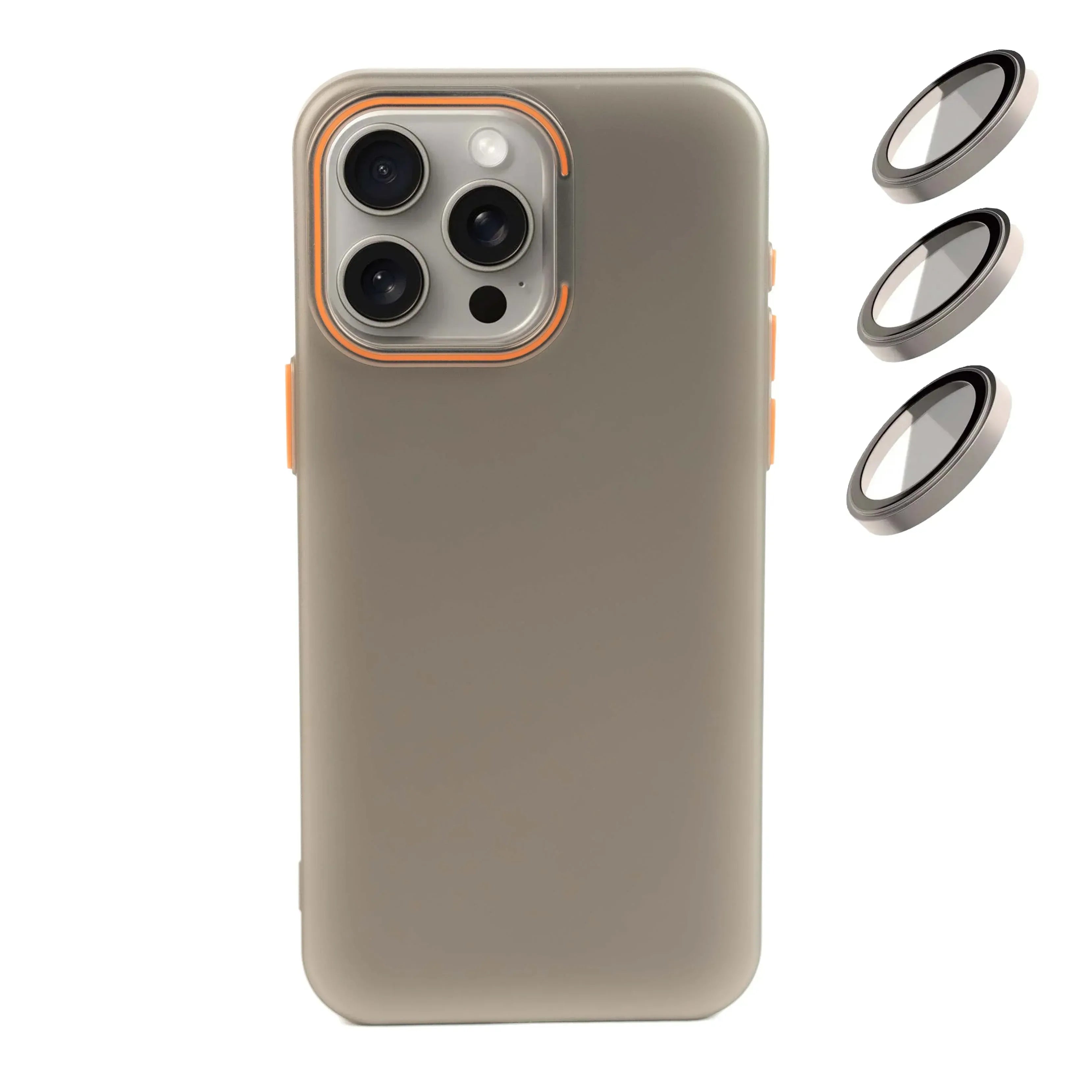 Elevate Camera Lens Protection Case iPhone 14 Pro Max - Three