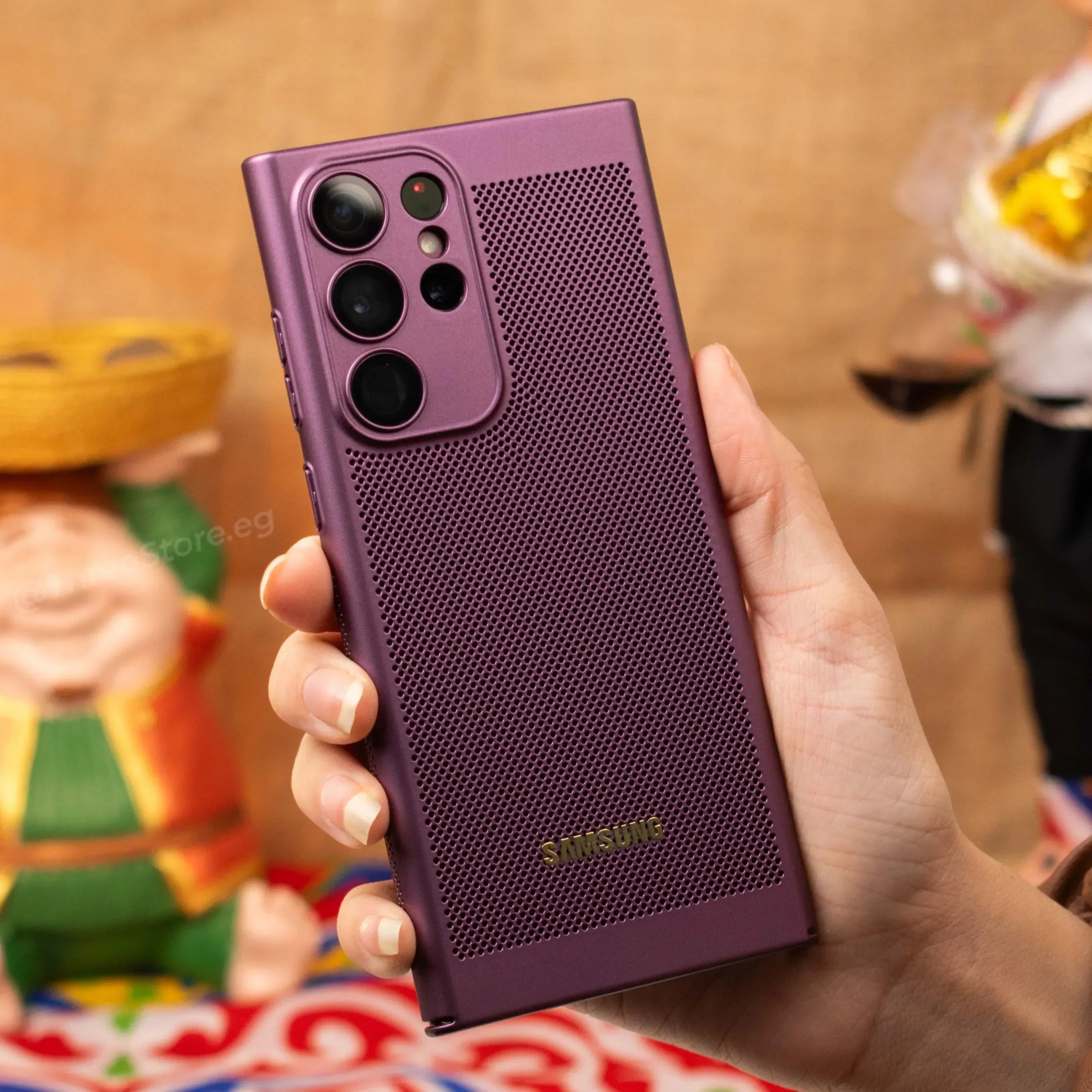 Grid Cooling Case Samsung S22 Ultra - Three