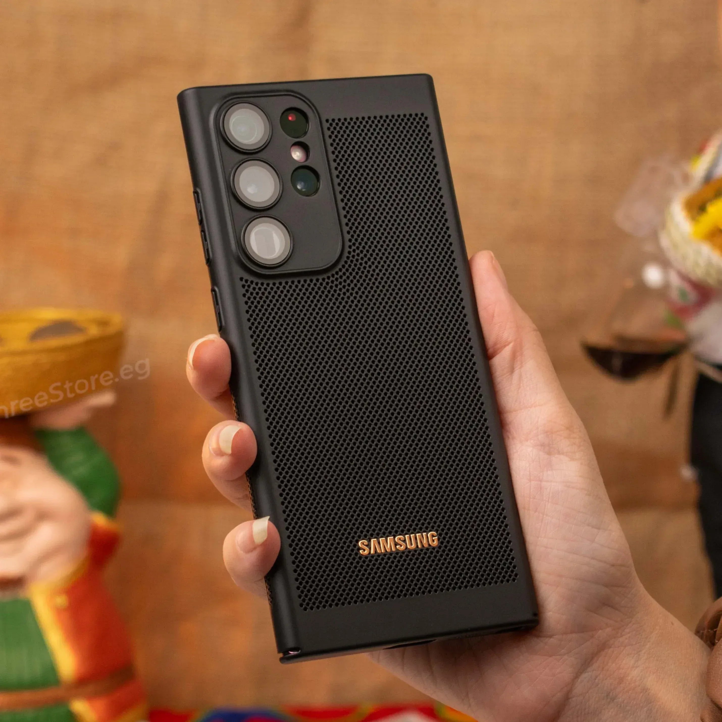 Grid Cooling Case Samsung S22 Ultra - Three