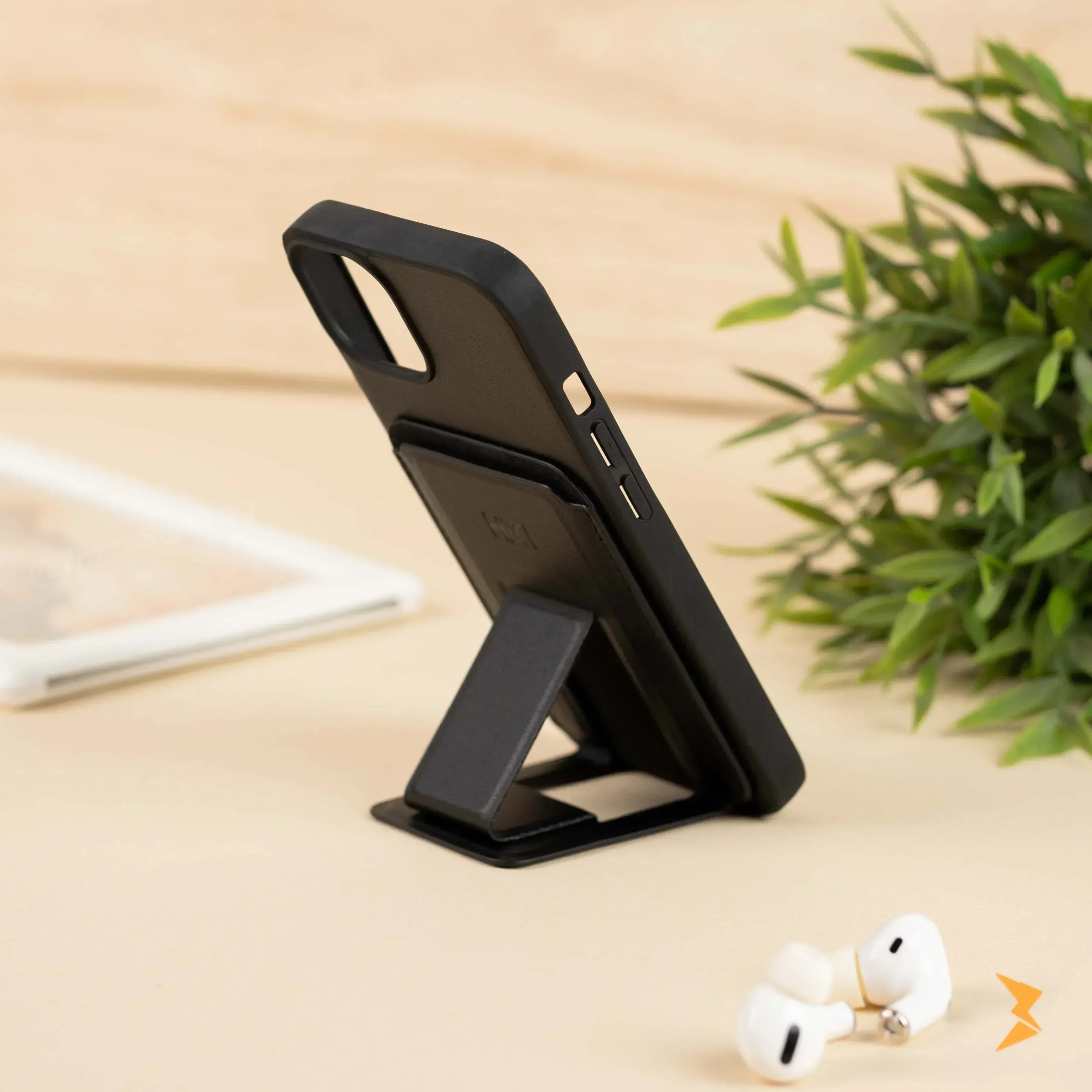 HDD Magnetic Stand Card Leather Case iPhone 13 - Three