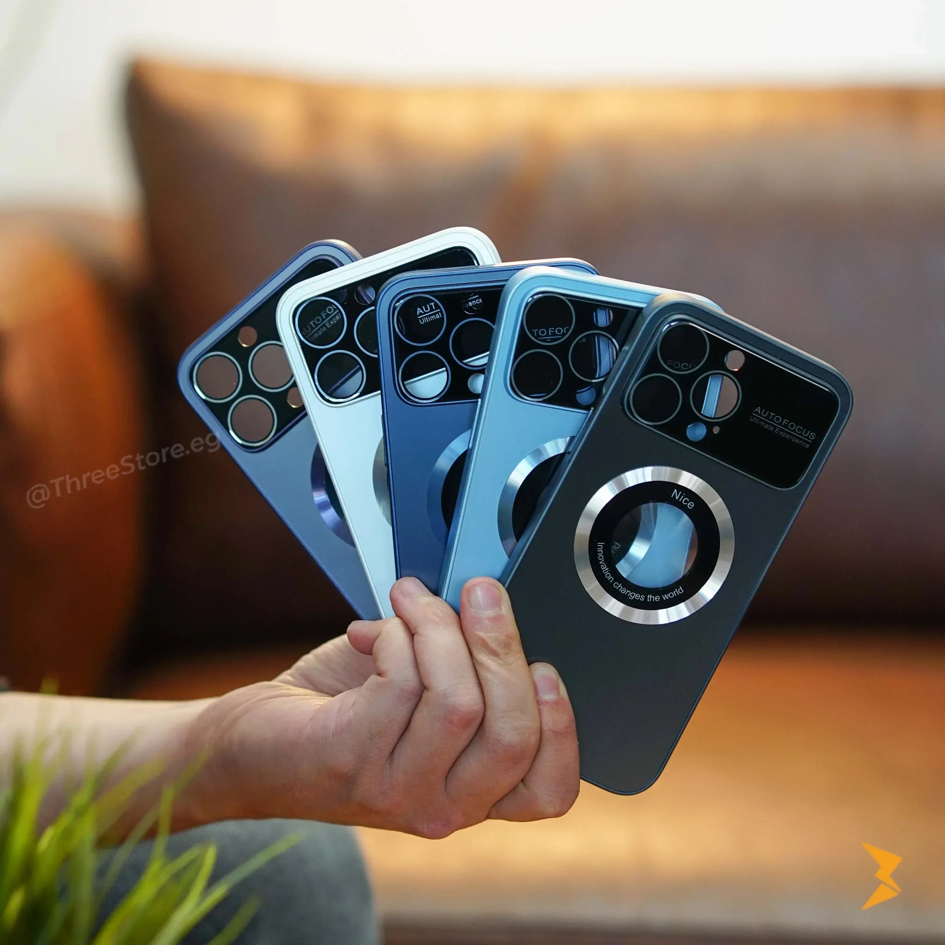 Magnetix Window Case iPhone 13 Pro Max - Three
