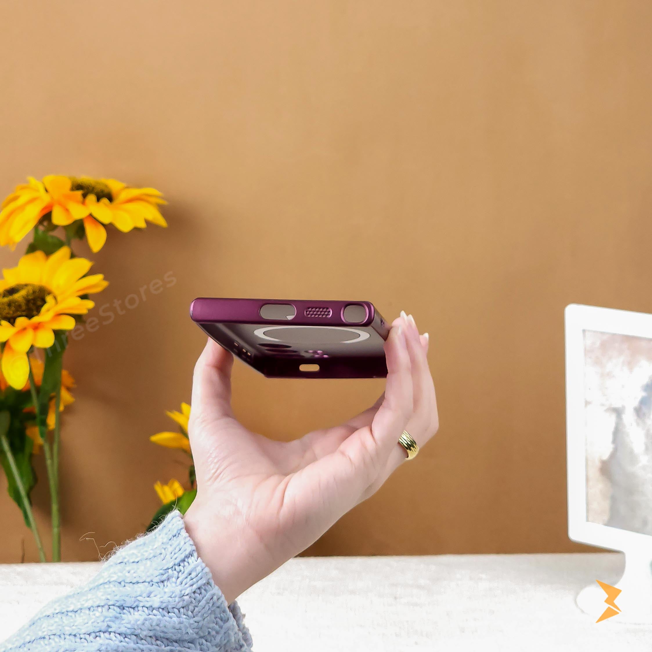 Floveyoo Silicone Magsafe Case Samsung S22 ultra