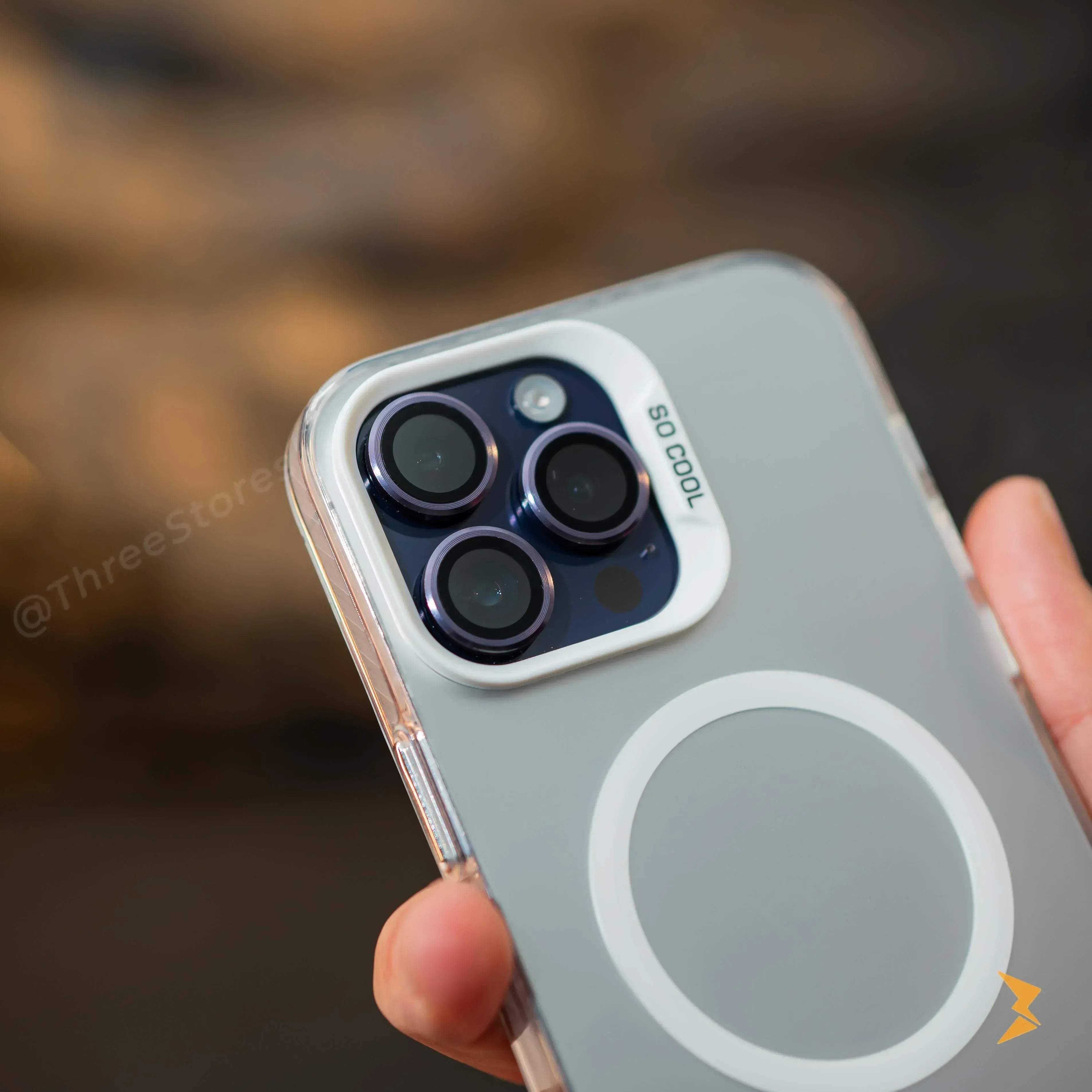 Shade Color Magsafe Case iPhone 15 Pro Max - Three