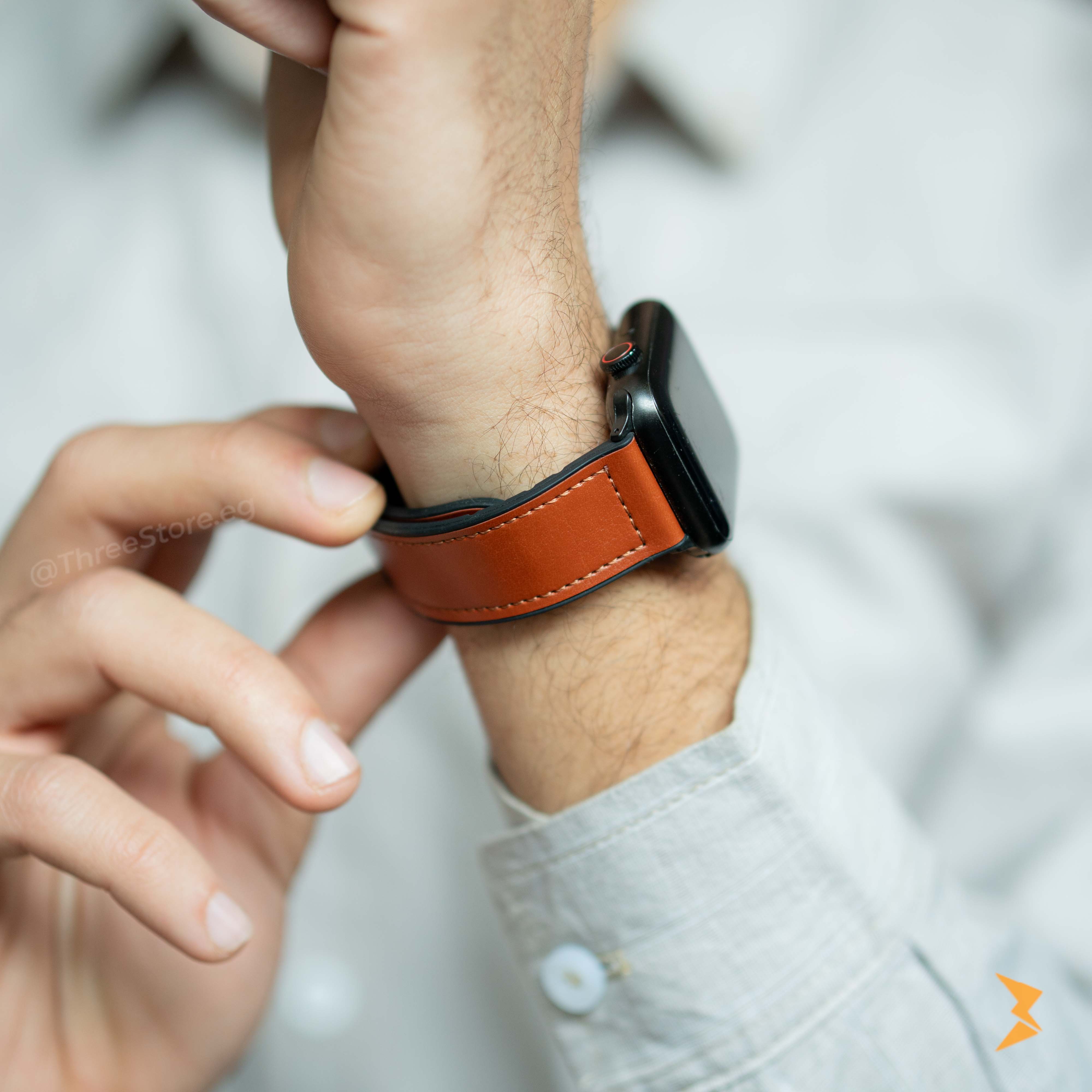 leather apple watch band