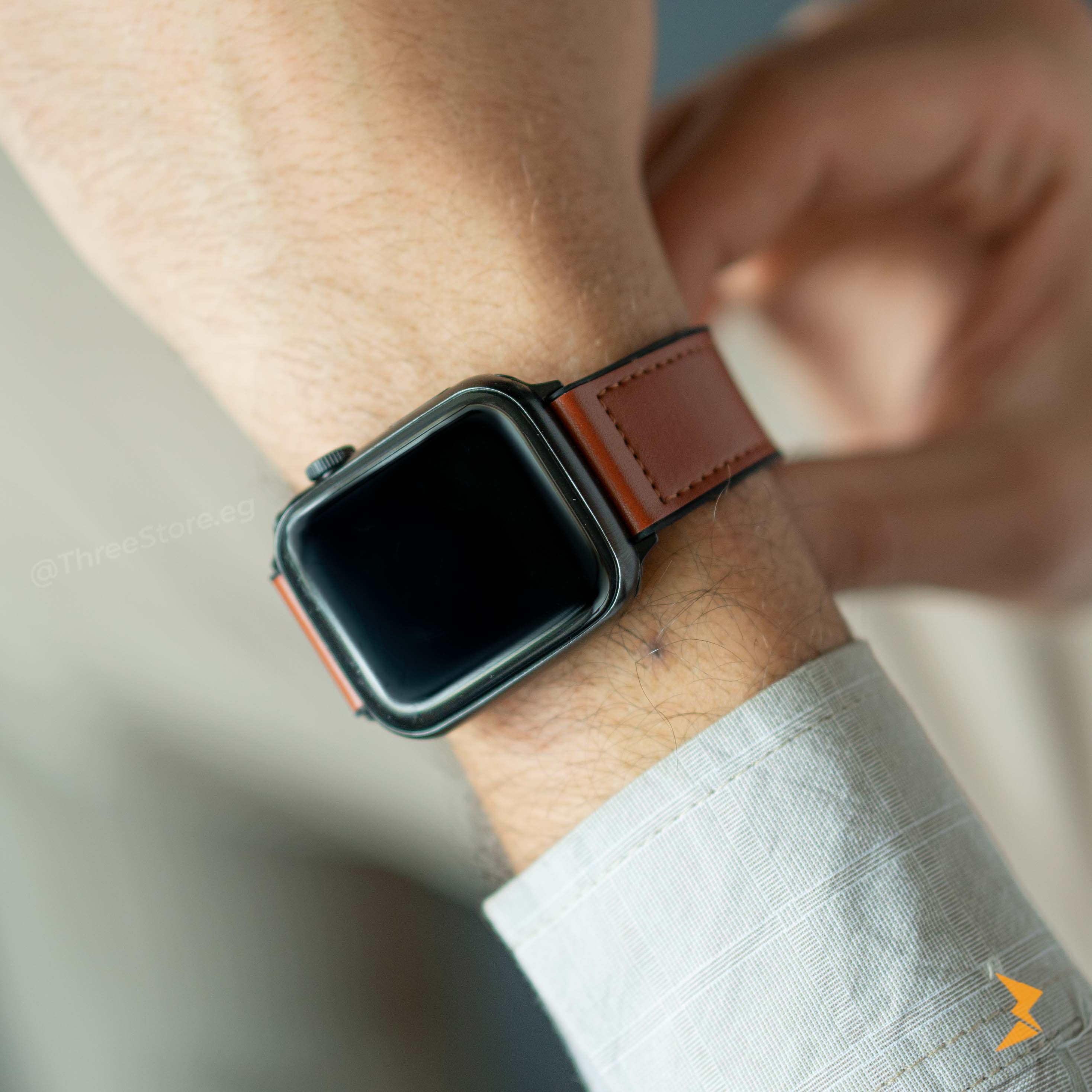 leather apple watch band