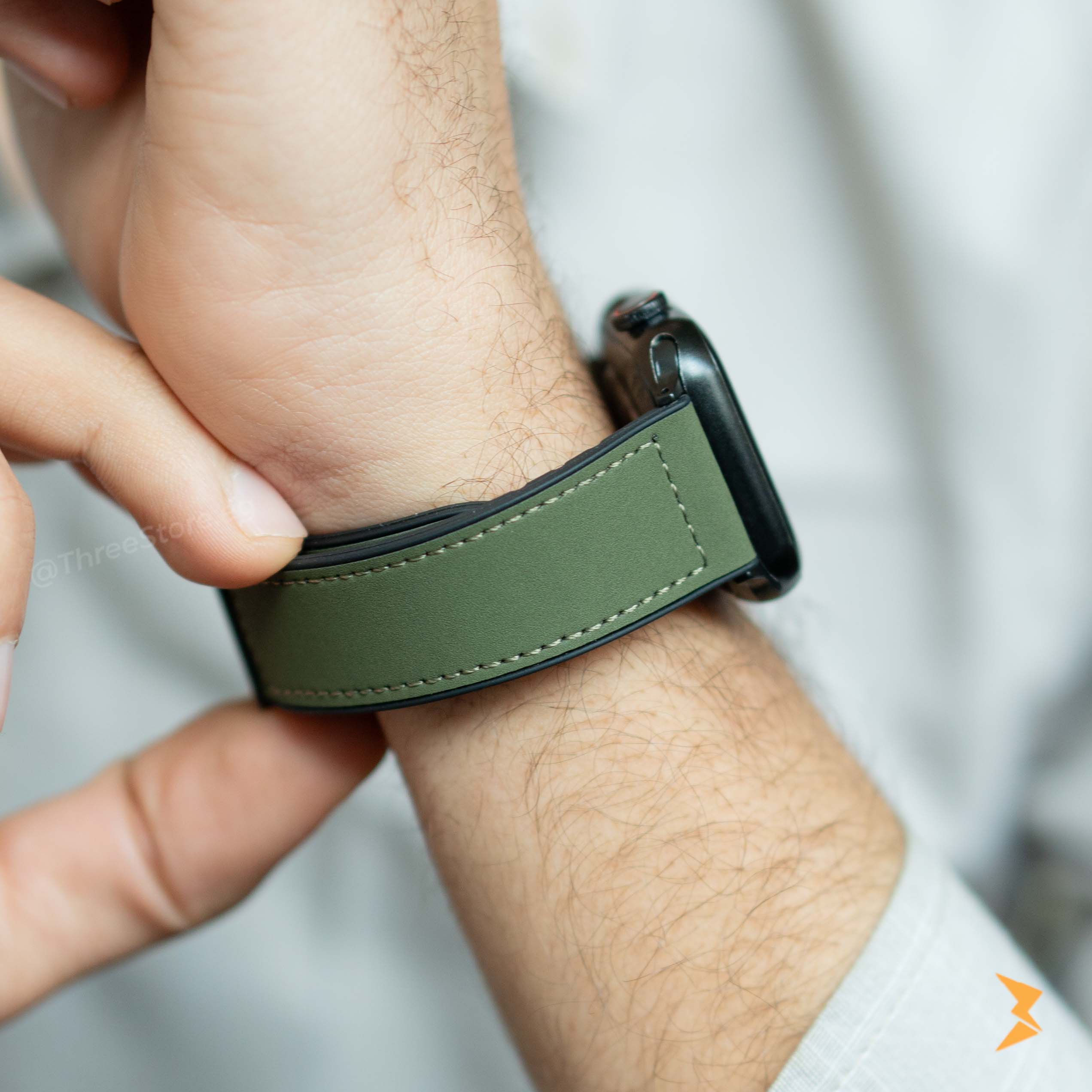 leather apple watch band