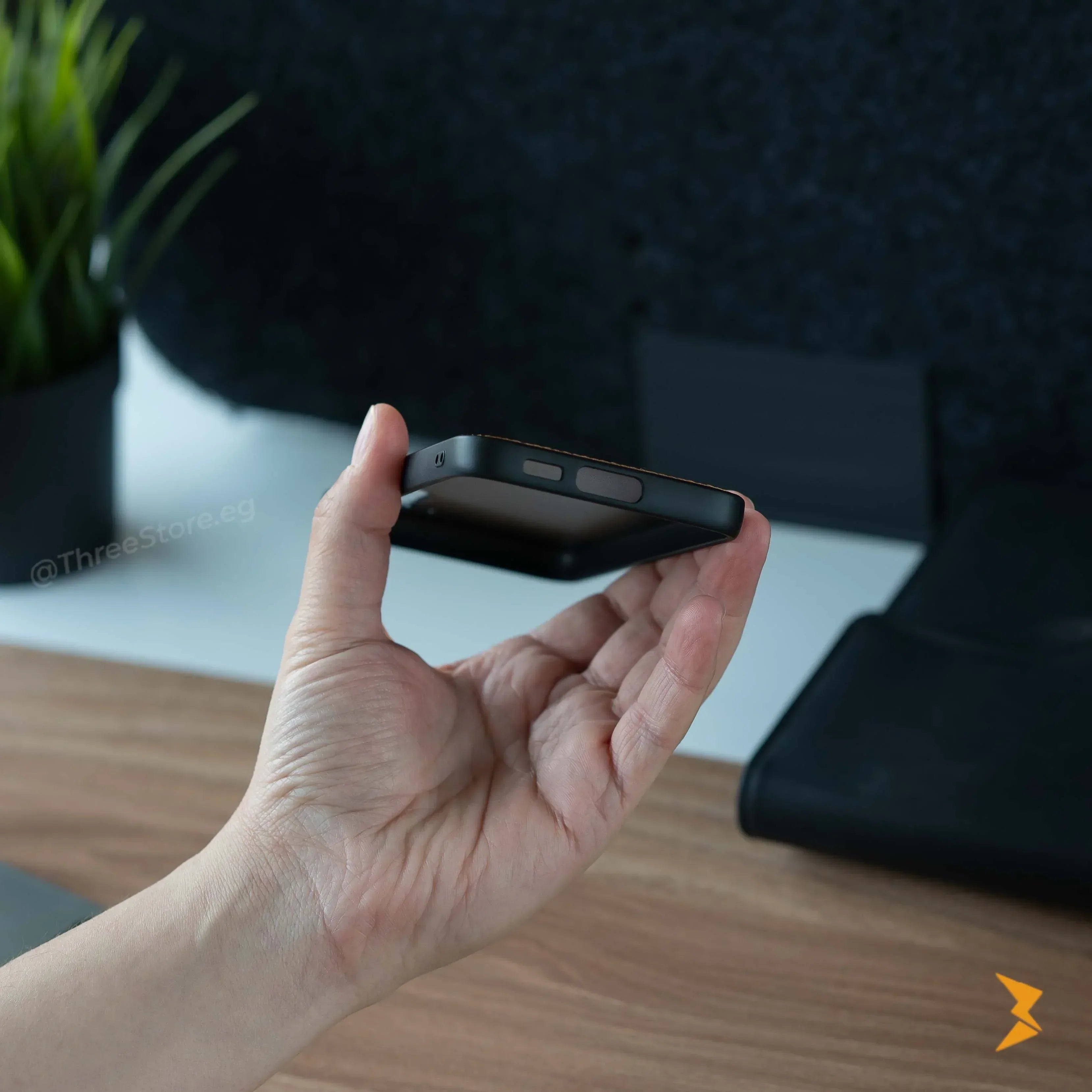 Cradle Leather Case Oppo A57 - Three