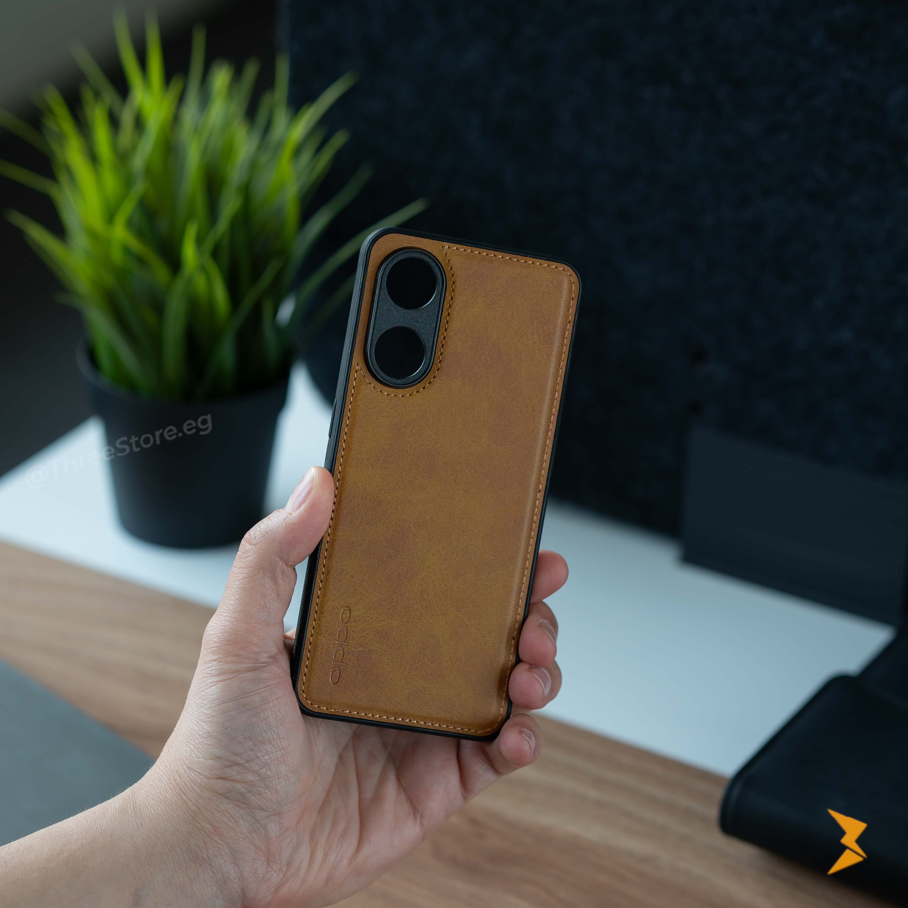 Cradle Leather Case Oppo A57
