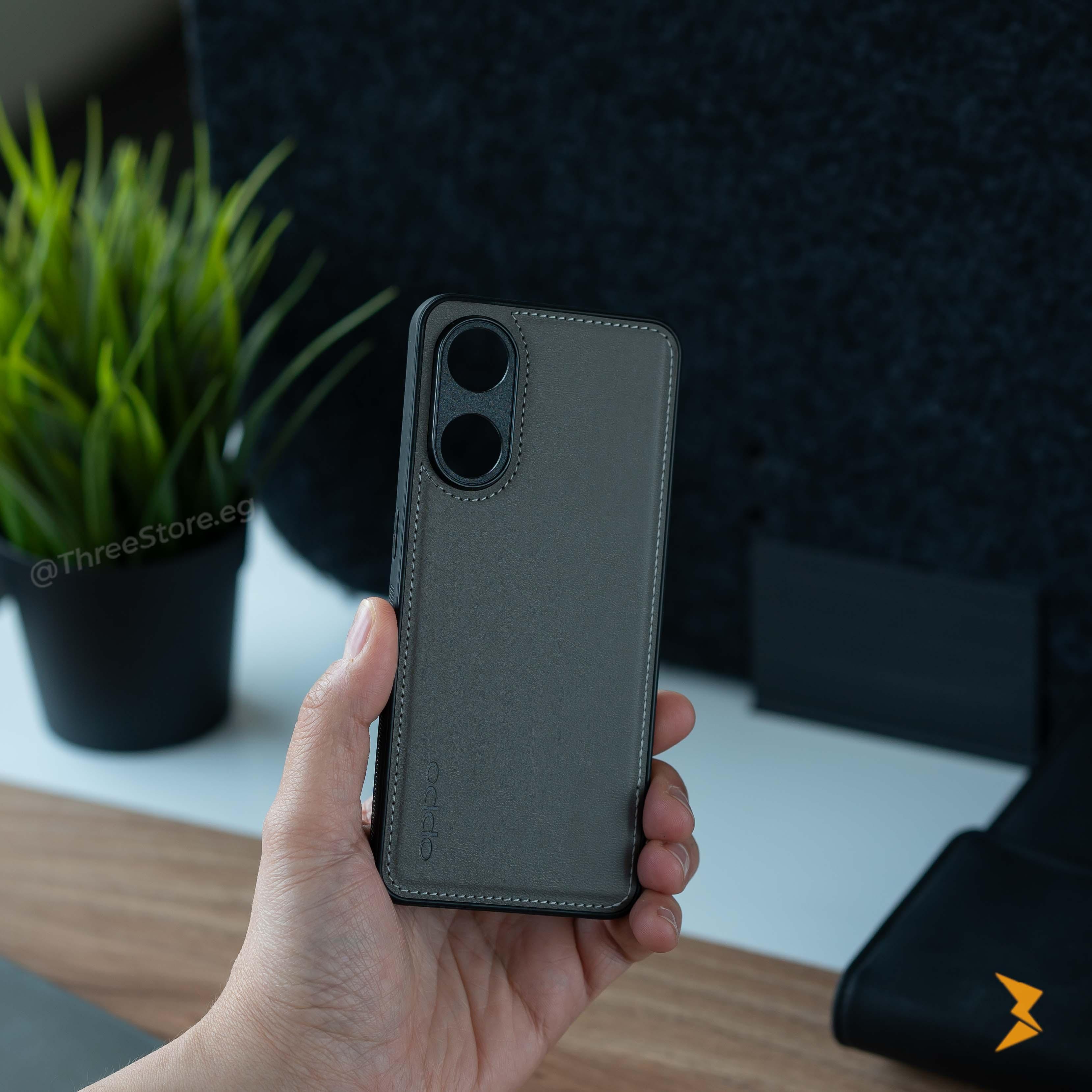 Cradle Leather Case Oppo A57 - Three